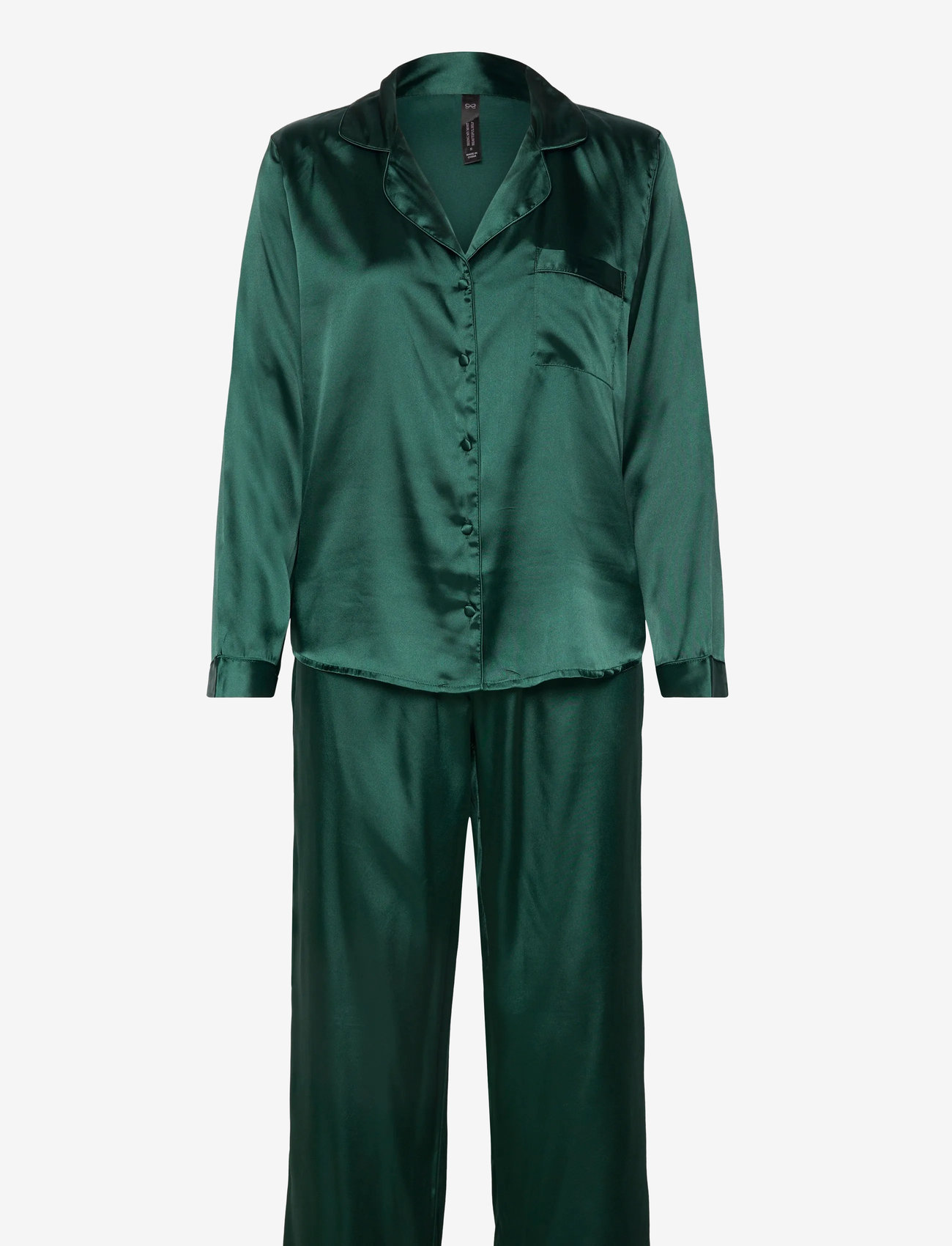 Hunkemöller - PJ LS SATIN MINIMAL - pyjamas - ponderosa pine - 0