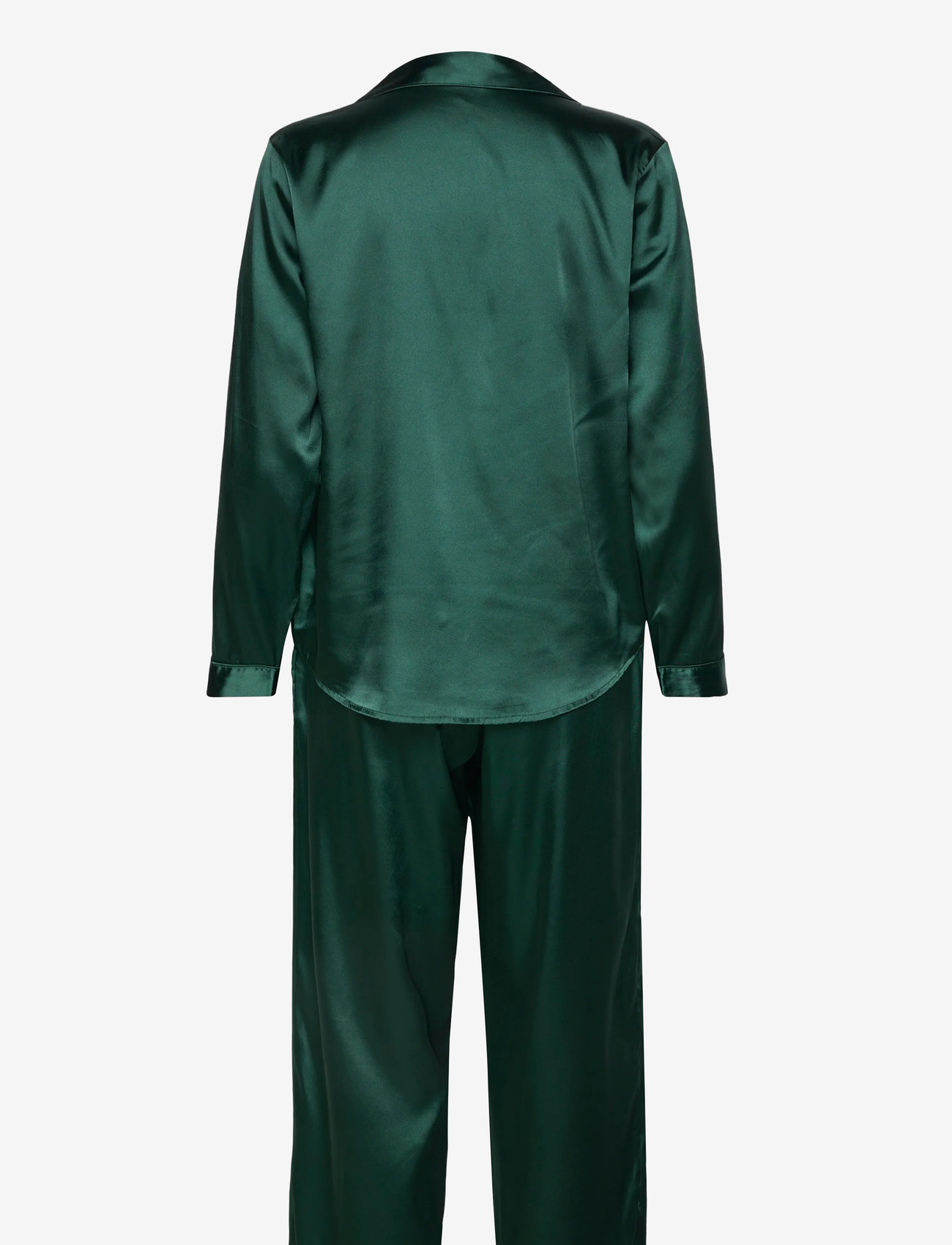 Hunkemöller - PJ LS SATIN MINIMAL - pyjamas - ponderosa pine - 1