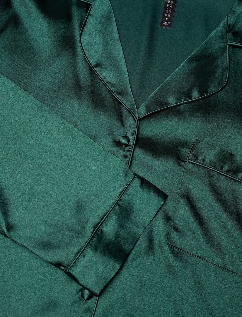 Hunkemöller - PJ LS SATIN MINIMAL - julpyjamas - ponderosa pine - 4