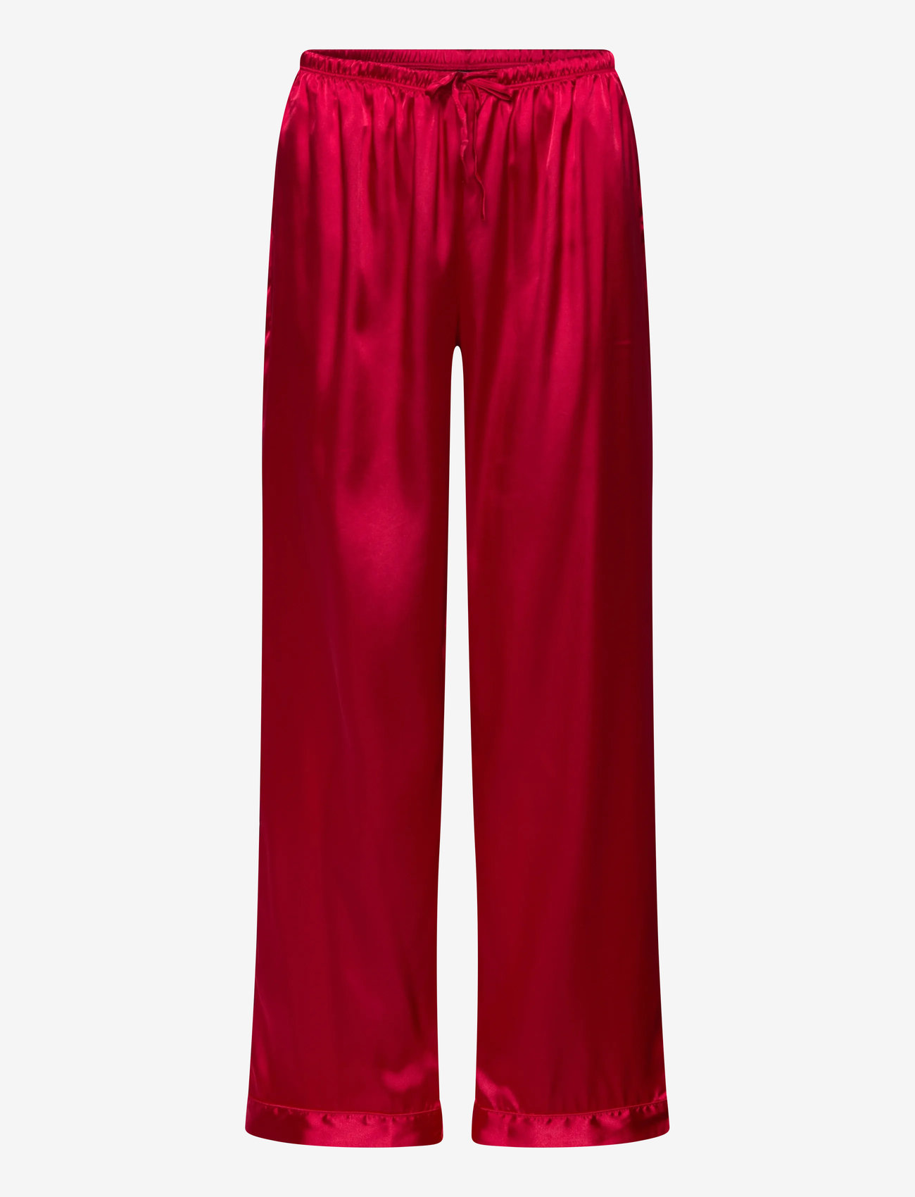 Hunkemöller - PJ LS SATIN MINIMAL - chili pepper - 2