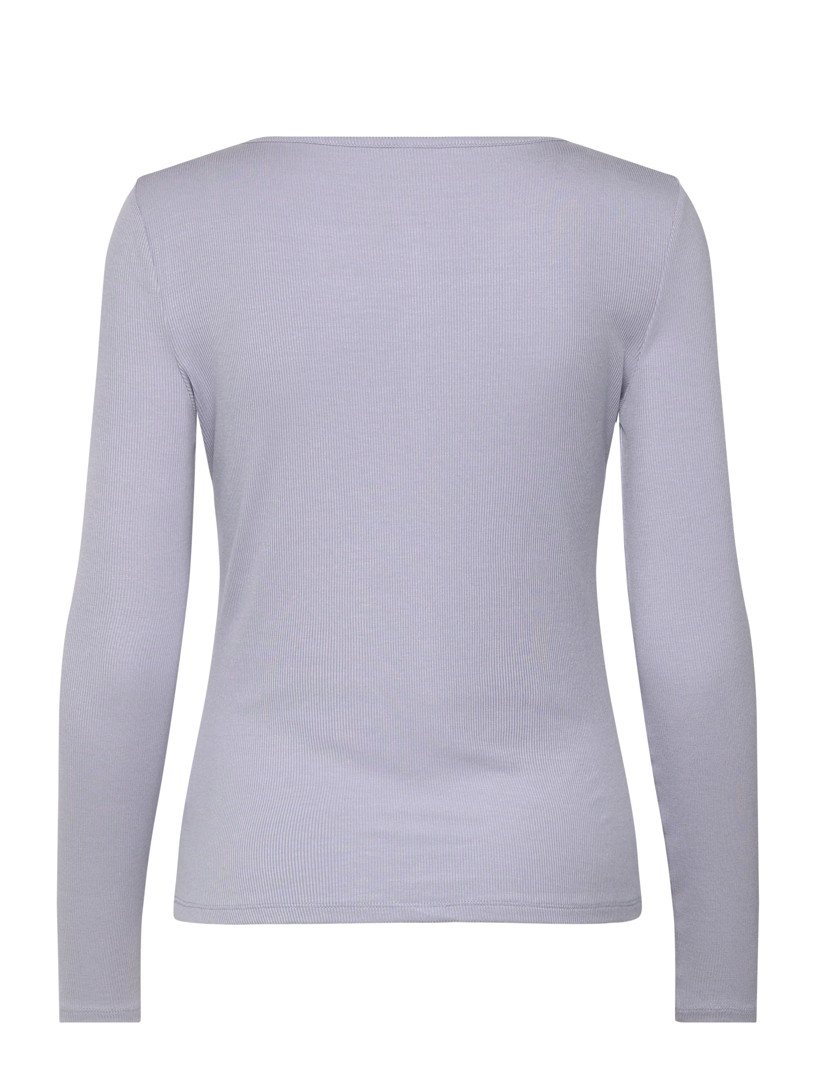 Hunkemöller - TOP LS RIB MODAL HENLEY - oberteile - hkm purple - 2