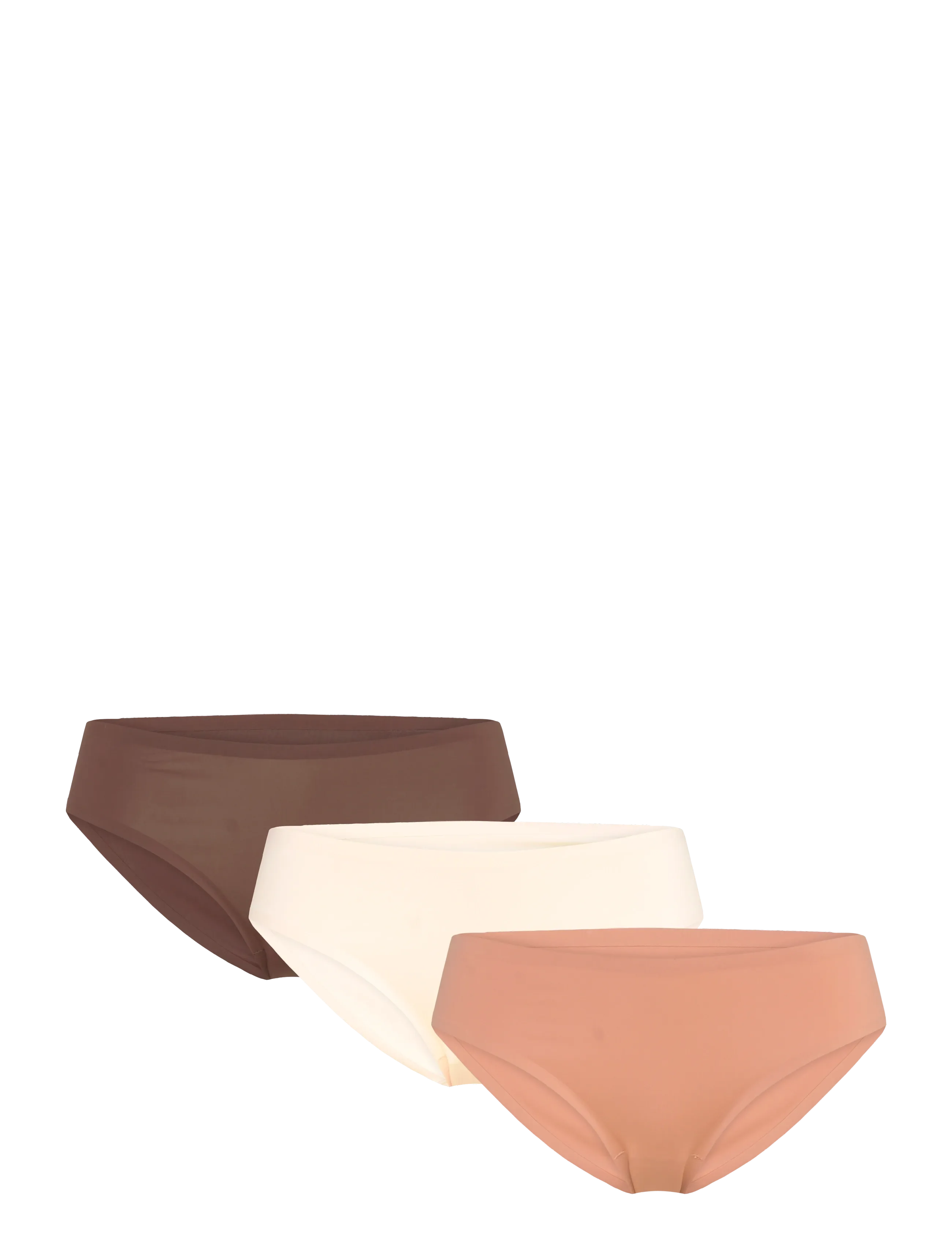 Hunkemöller - 3-PACK INV MICRO BRAZILIAN R - mocha mousse - 1