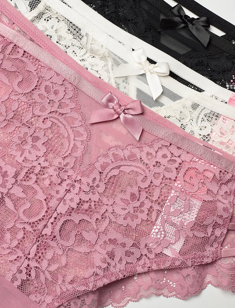 Hunkemöller - 3-PACK BELLE BRAZILIAN R - brazylijskie figi - lilas - 1