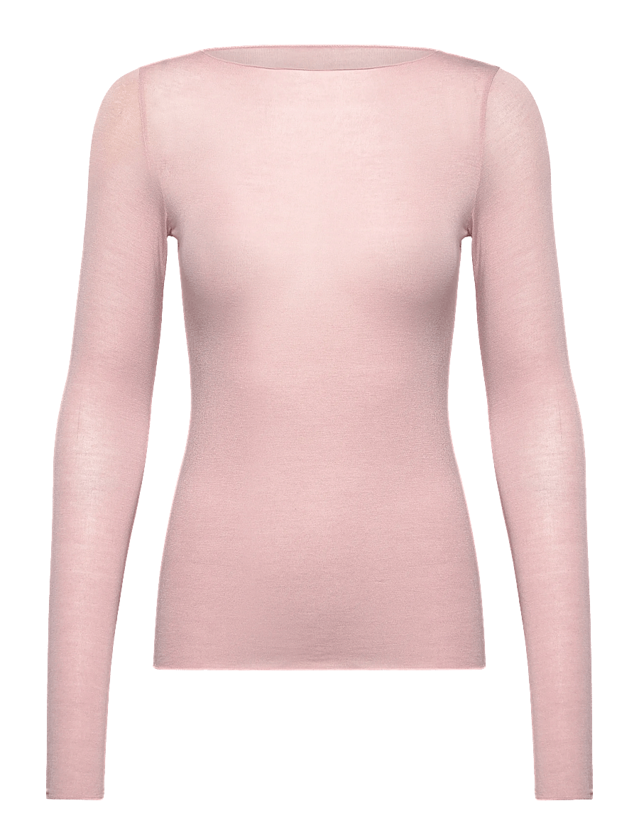 Hunkemöller - TOP LS BOATNECK INTIMATES - pink - 0