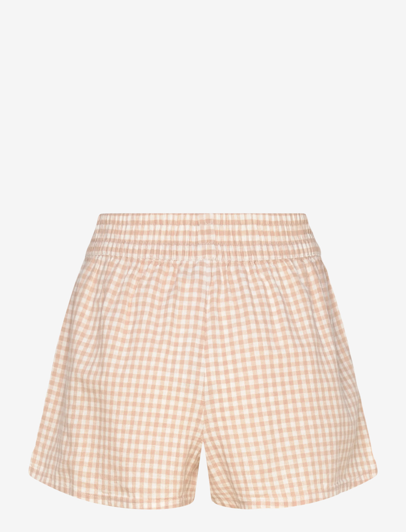 Hunkemöller - Short Linen Check - pyjamasshorts - snow white - 1