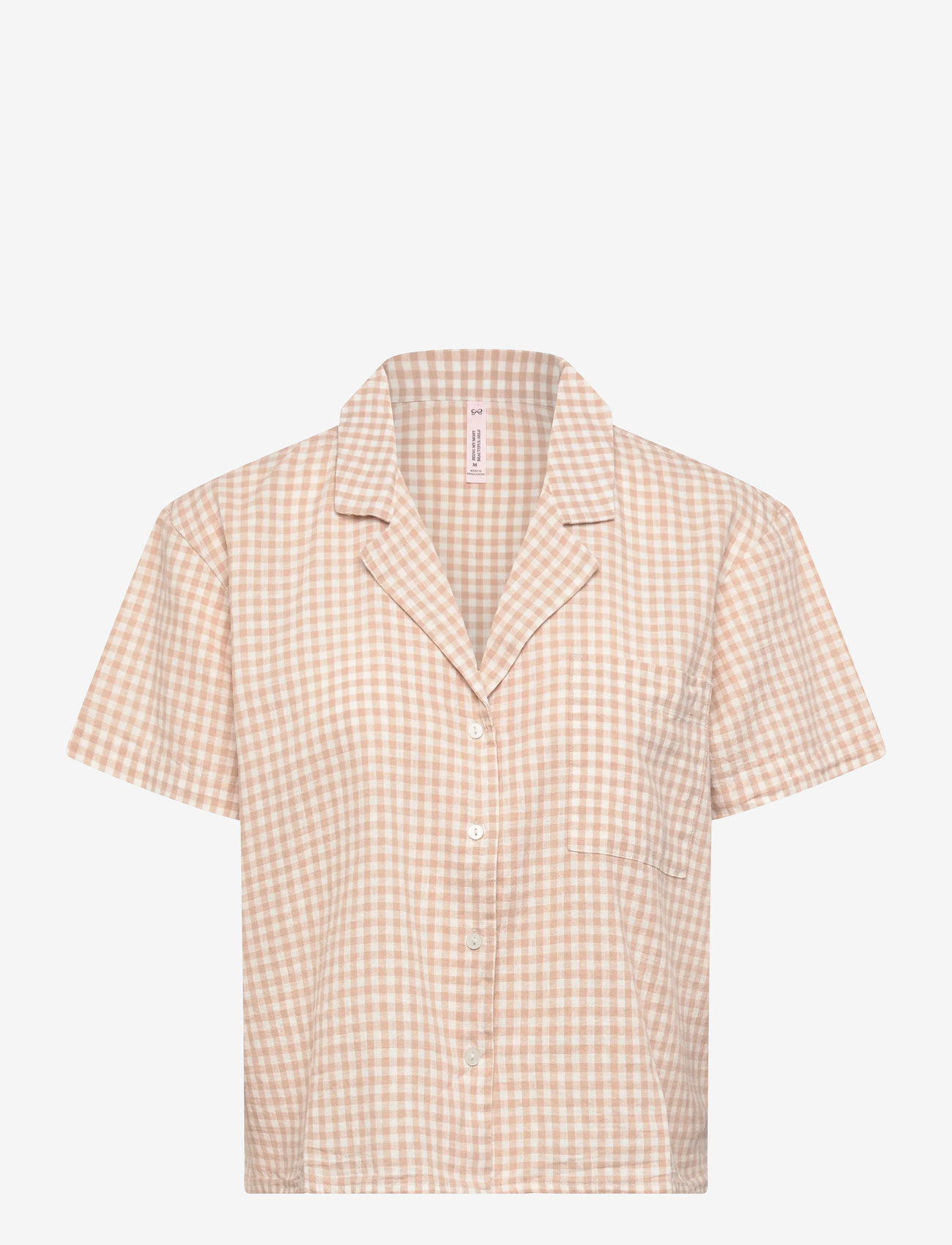 Hunkemöller - Jacket Linen Check - die niedrigsten preise - snow white - 0