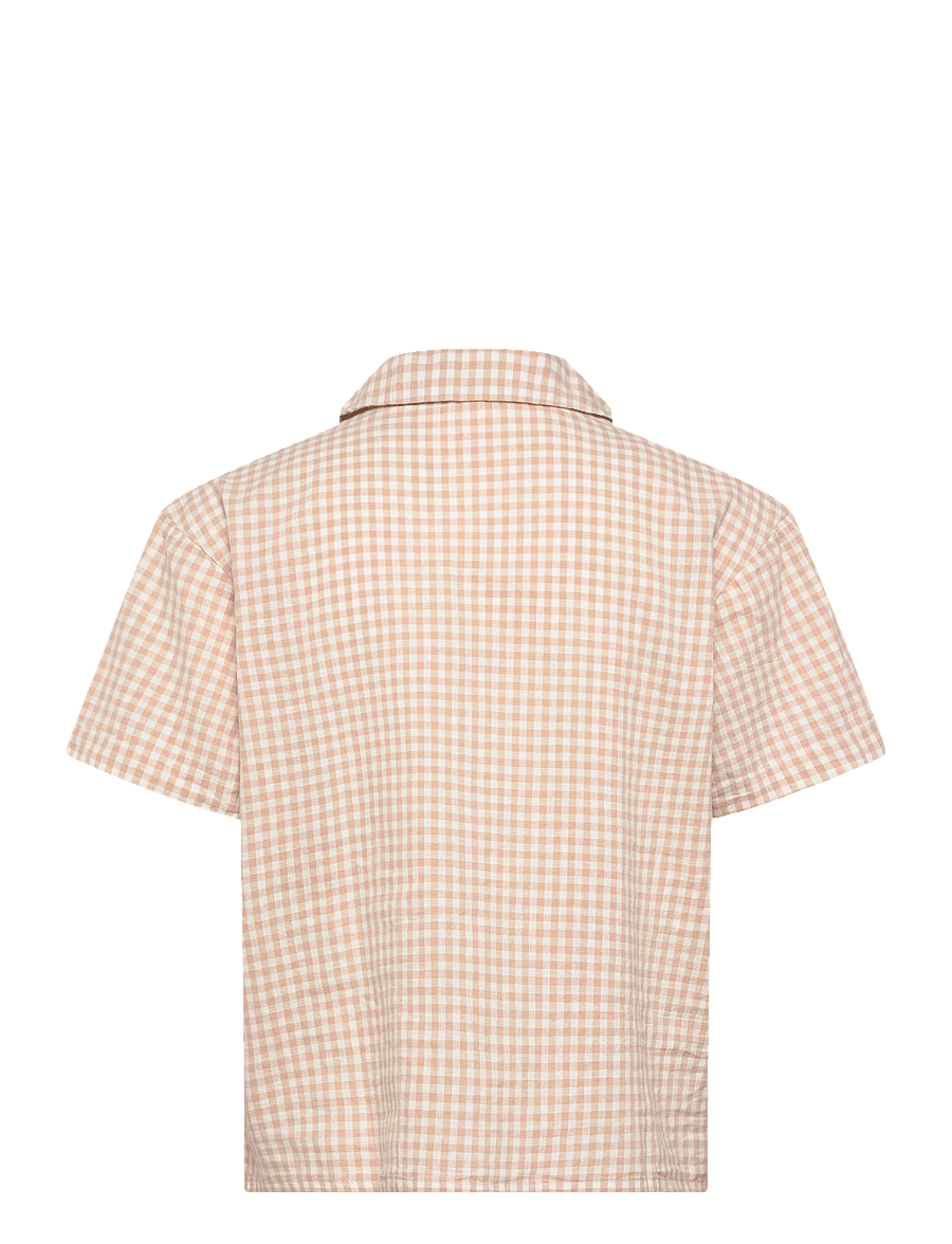 Hunkemöller - Jacket Linen Check - Överdelar - snow white - 1