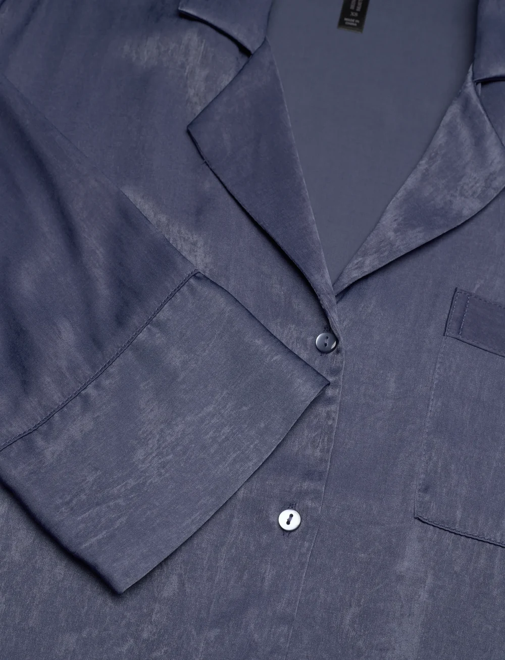 Hunkemöller - JACKET LS SATIN AYLA - overdele - vintage indigo - 2