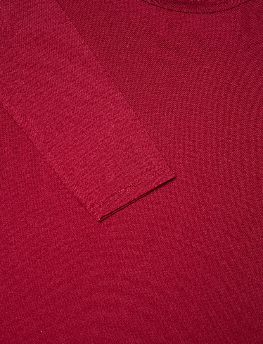 Hunkemöller - PJ SET LS TOP TWILL CHECK - pyjamas - red dahlia - 4
