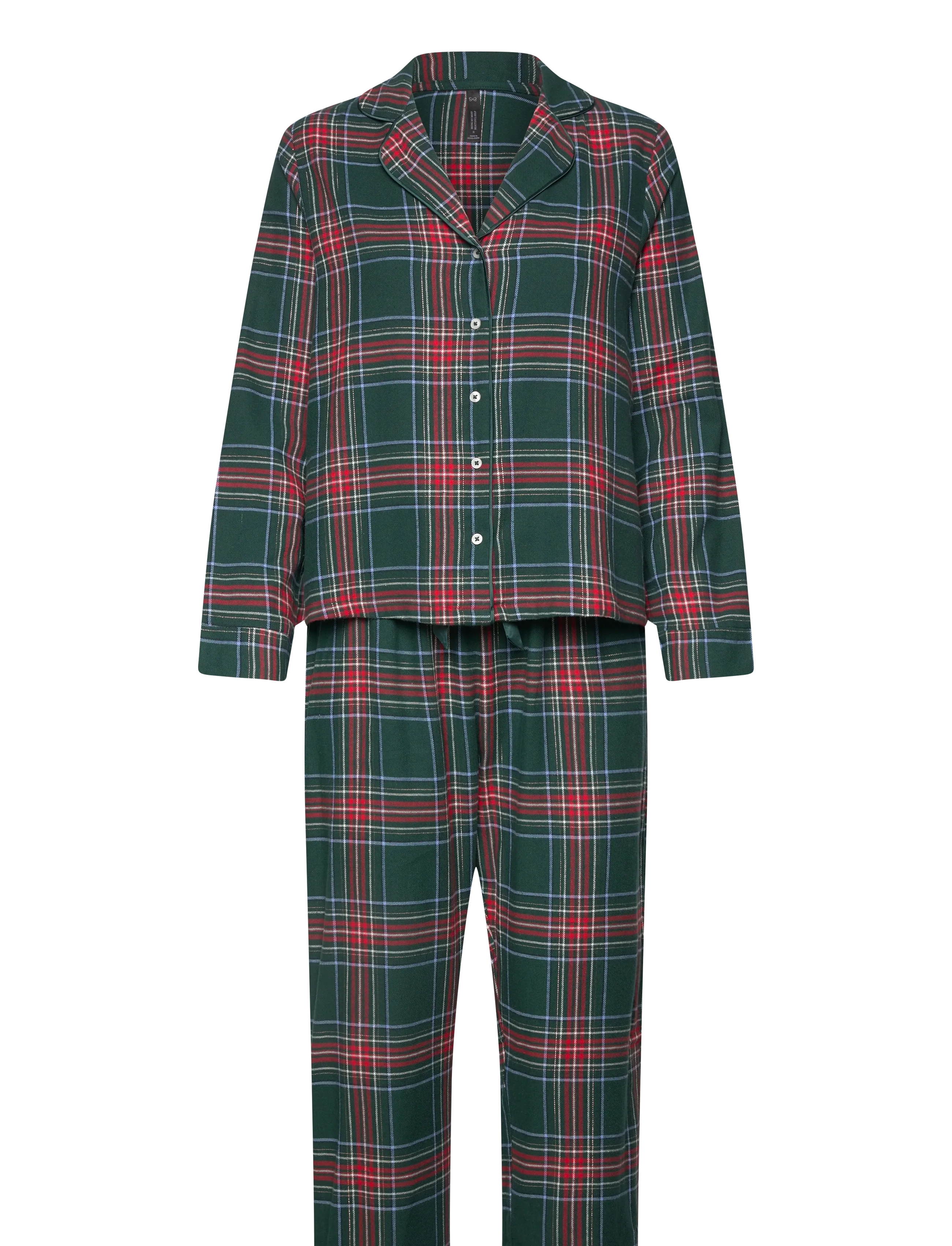 Hunkemöller - Pj Ls Flannel Twill