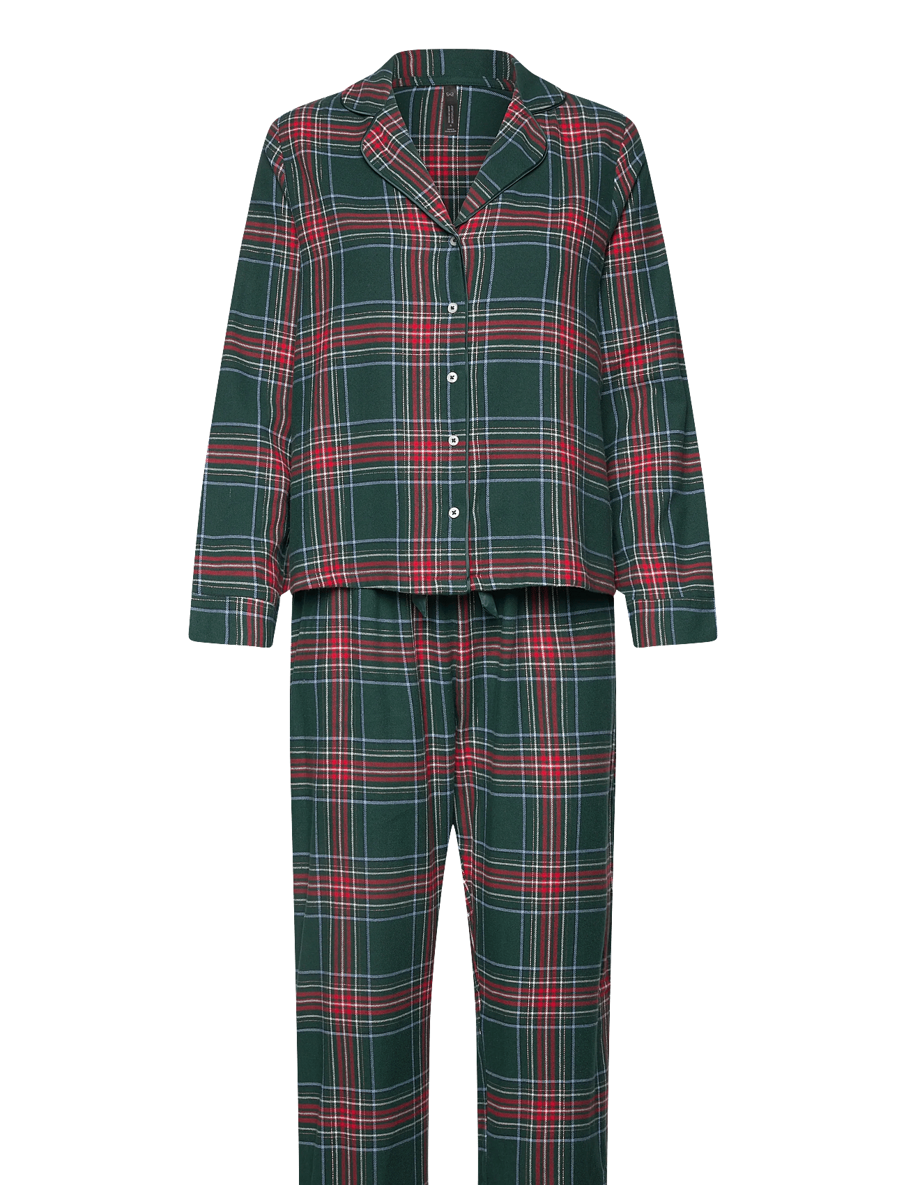 Hunkemöller - Pj Ls Flannel Twill