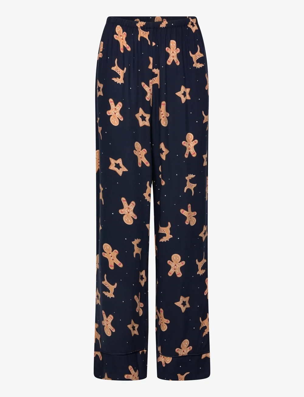 Hunkemöller - PJ LS VIS TWILL GINGER - pidžaamad - peacoat - 2