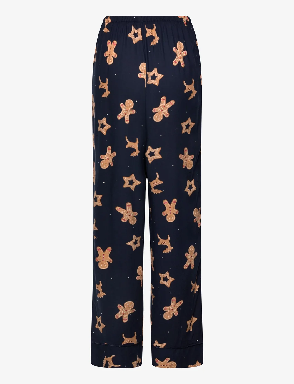 Hunkemöller - PJ LS VIS TWILL GINGER - pidžaamad - peacoat - 3