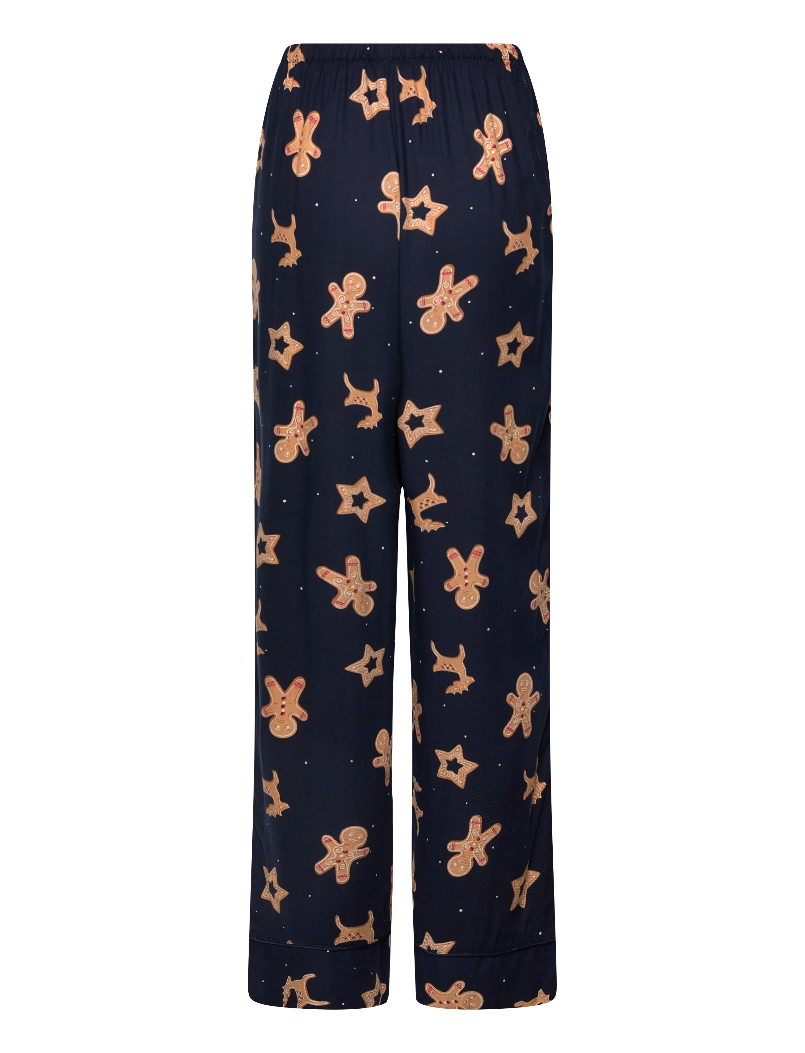 Hunkemöller - PJ LS VIS TWILL GINGER - pyjamas - peacoat - 3