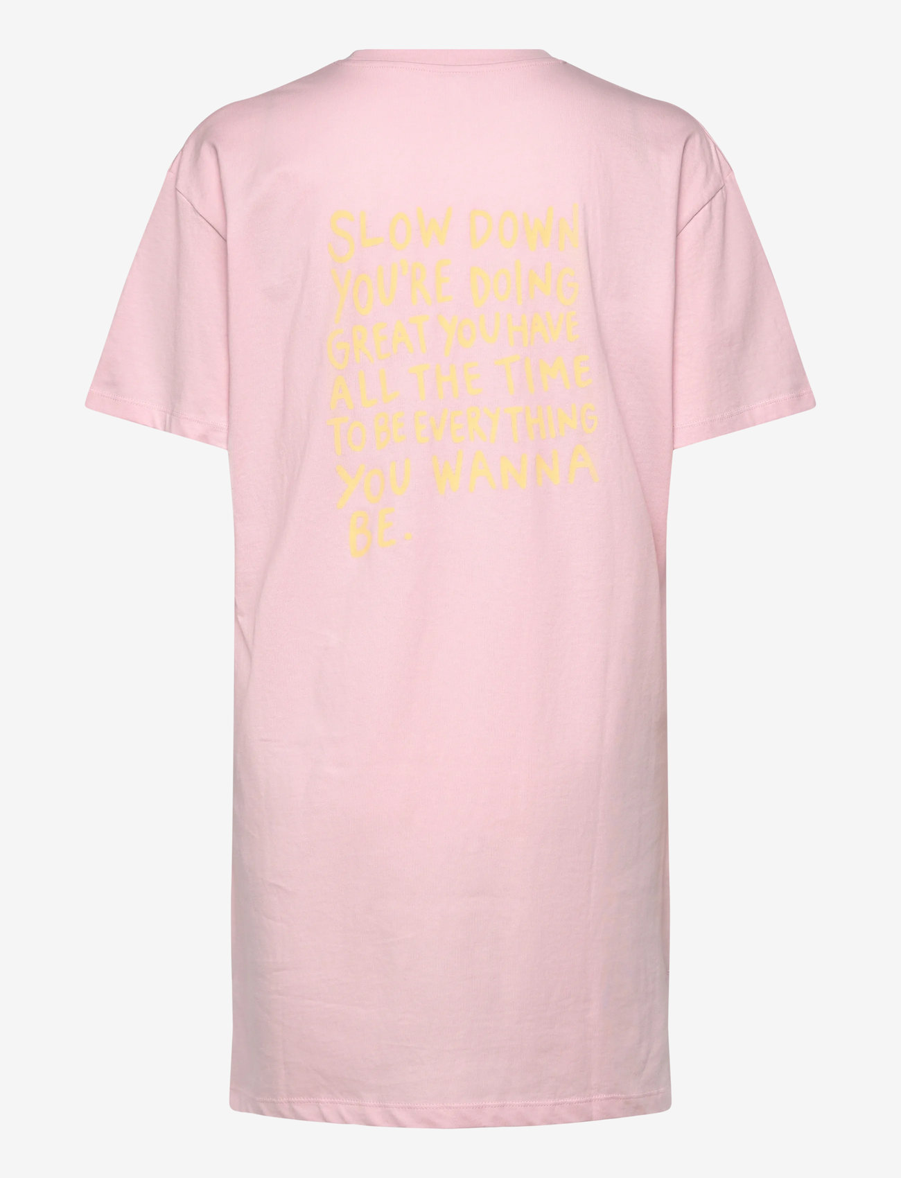 Hunkemöller - NIGHTIE R-NECK SLOW DOWN - overdele - peachskin - 1