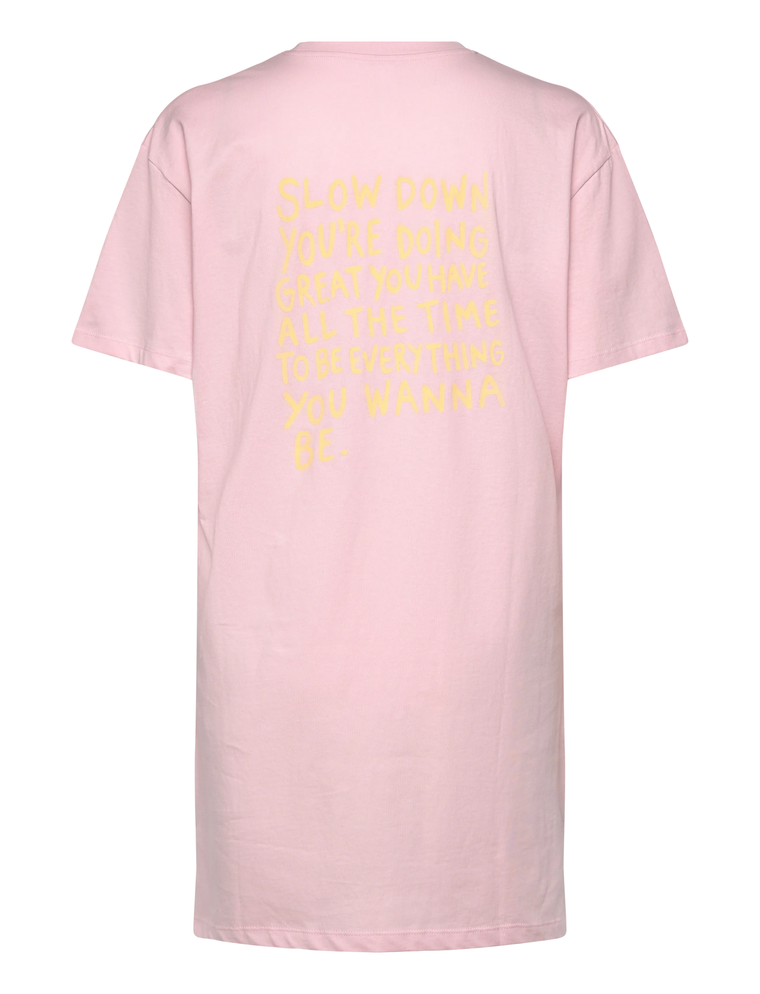 Hunkemöller - NIGHTIE R-NECK SLOW DOWN - topi - peachskin - 1