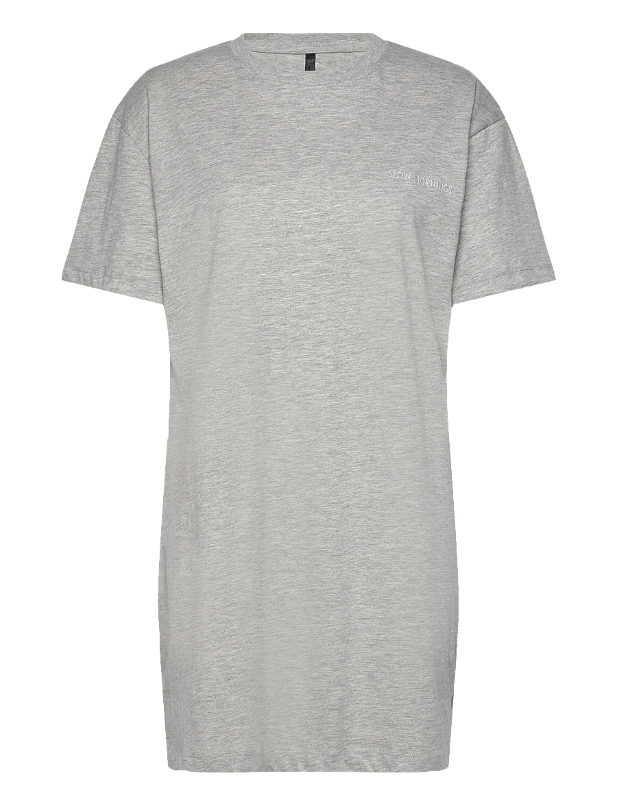 Hunkemöller - Nightshirt - chemises de nuit - soft grey melange - 0