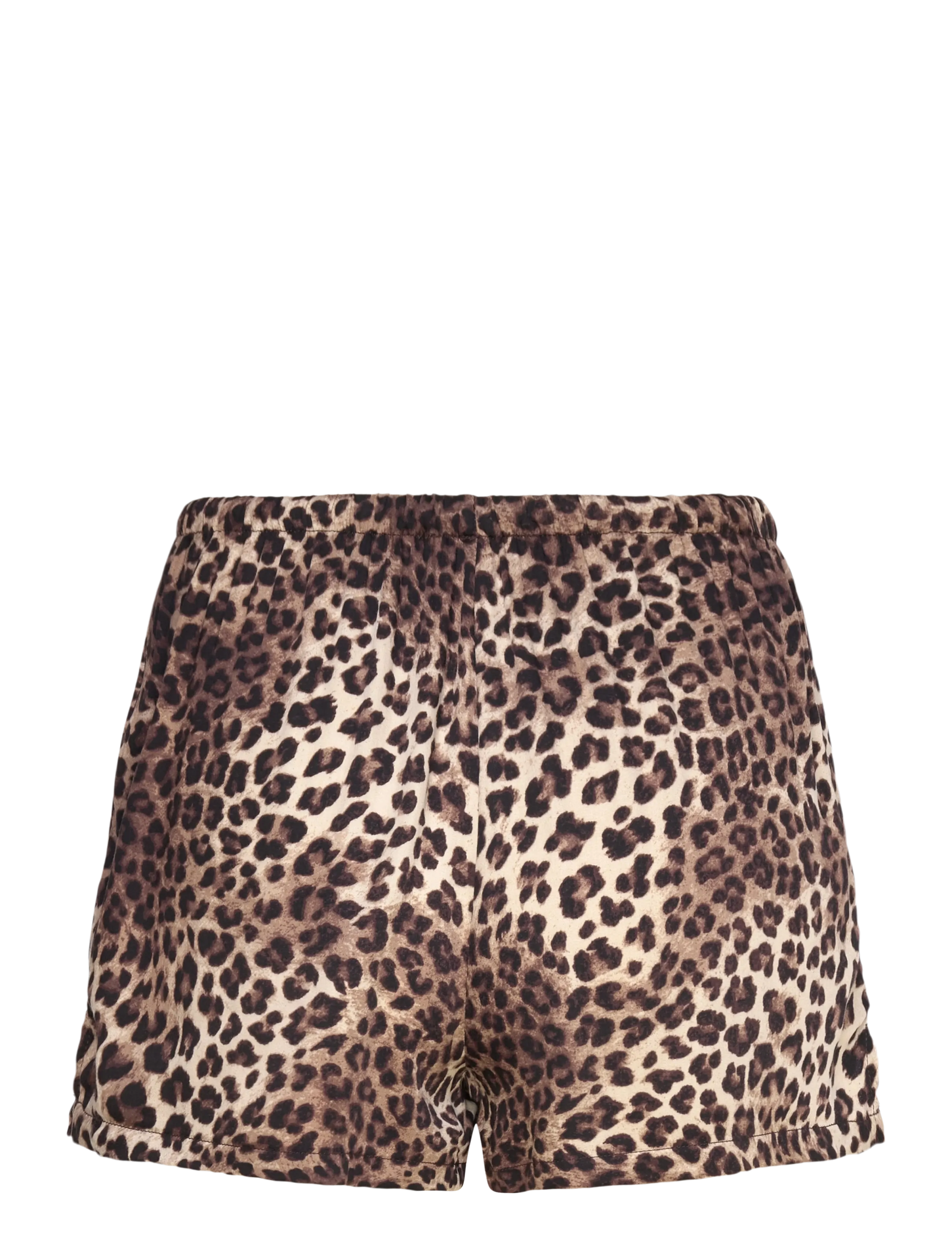 Hunkemöller - SHORT VIS SATIN - laveste priser - black - 1