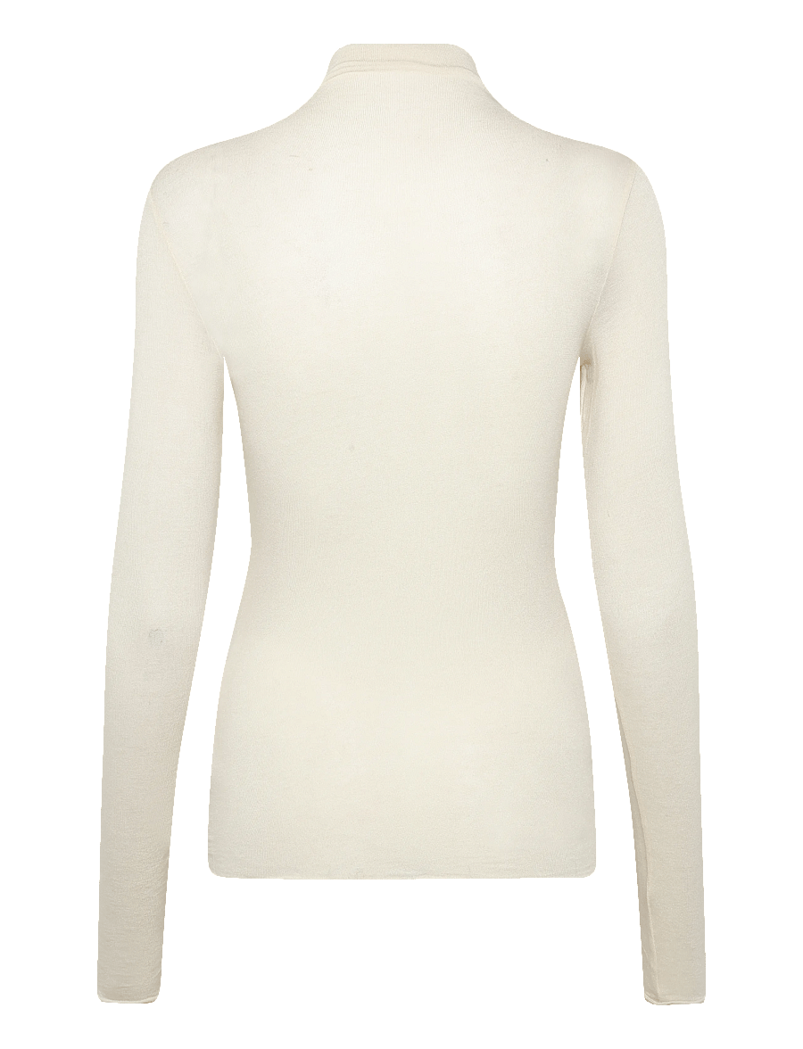 Hunkemöller - TOP LS TURTLENECK INTIMATES - kashmir - hkm white - 2