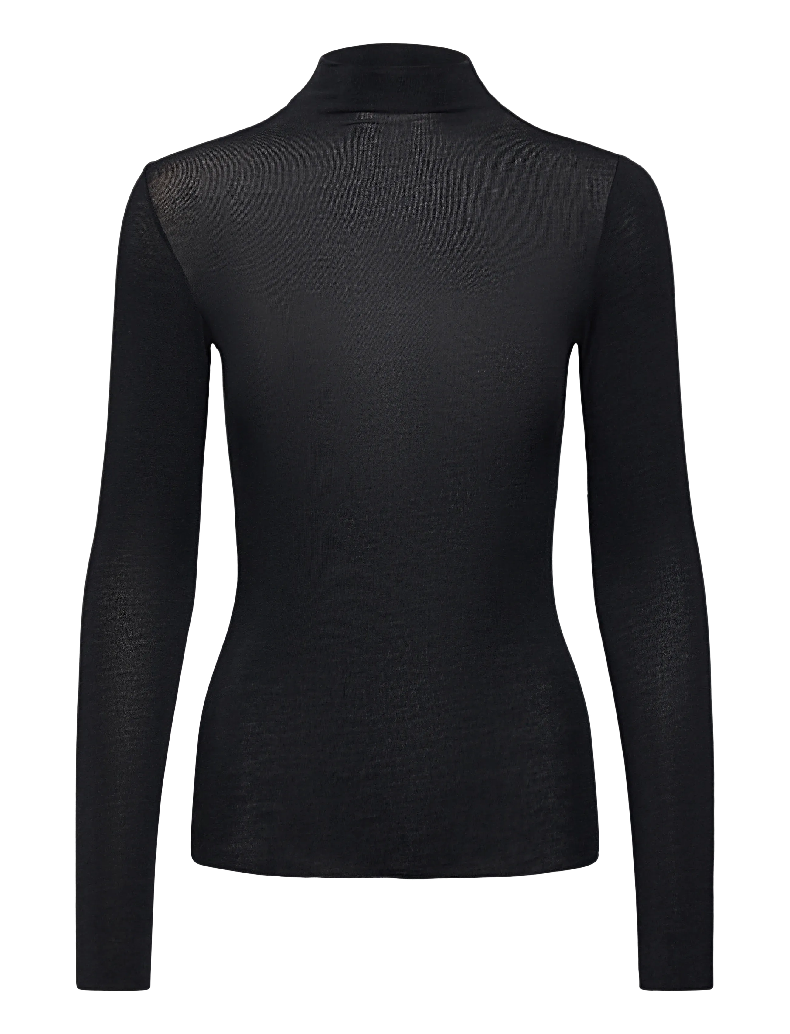TOP LS TURTLENECK INTIMATES - BLACK