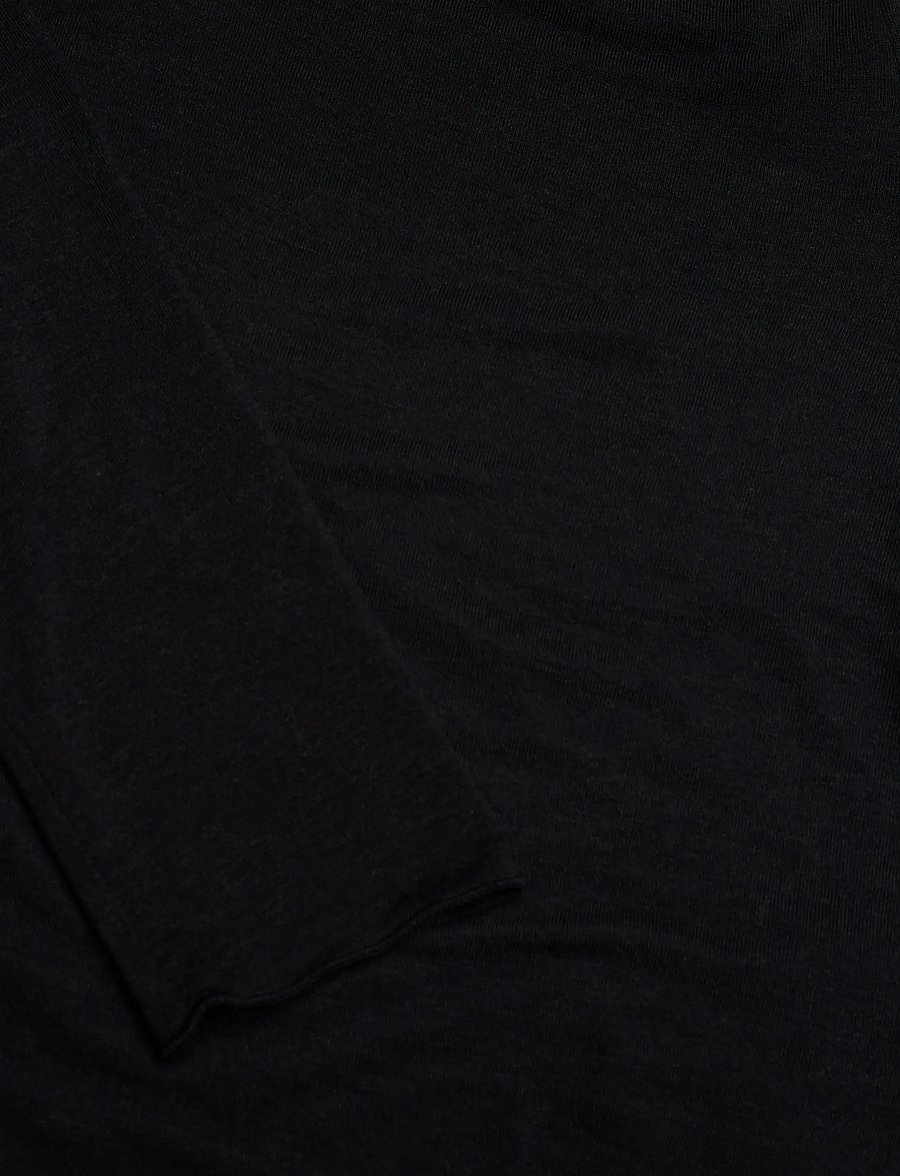 Hunkemöller - Top Ls Turtleneck Intimates - black - 2