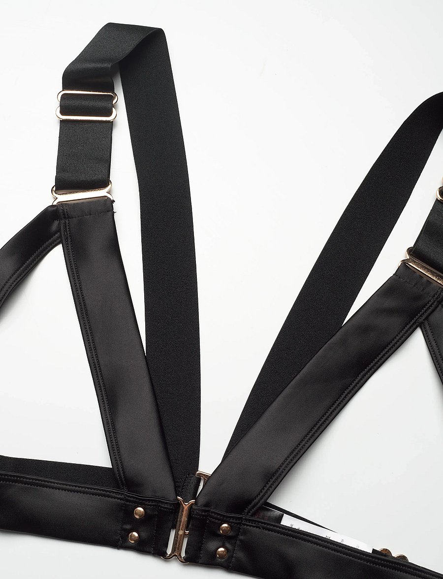 Hunkemöller - COLETTE OPEN BRALETTE - braletė - caviar - 2