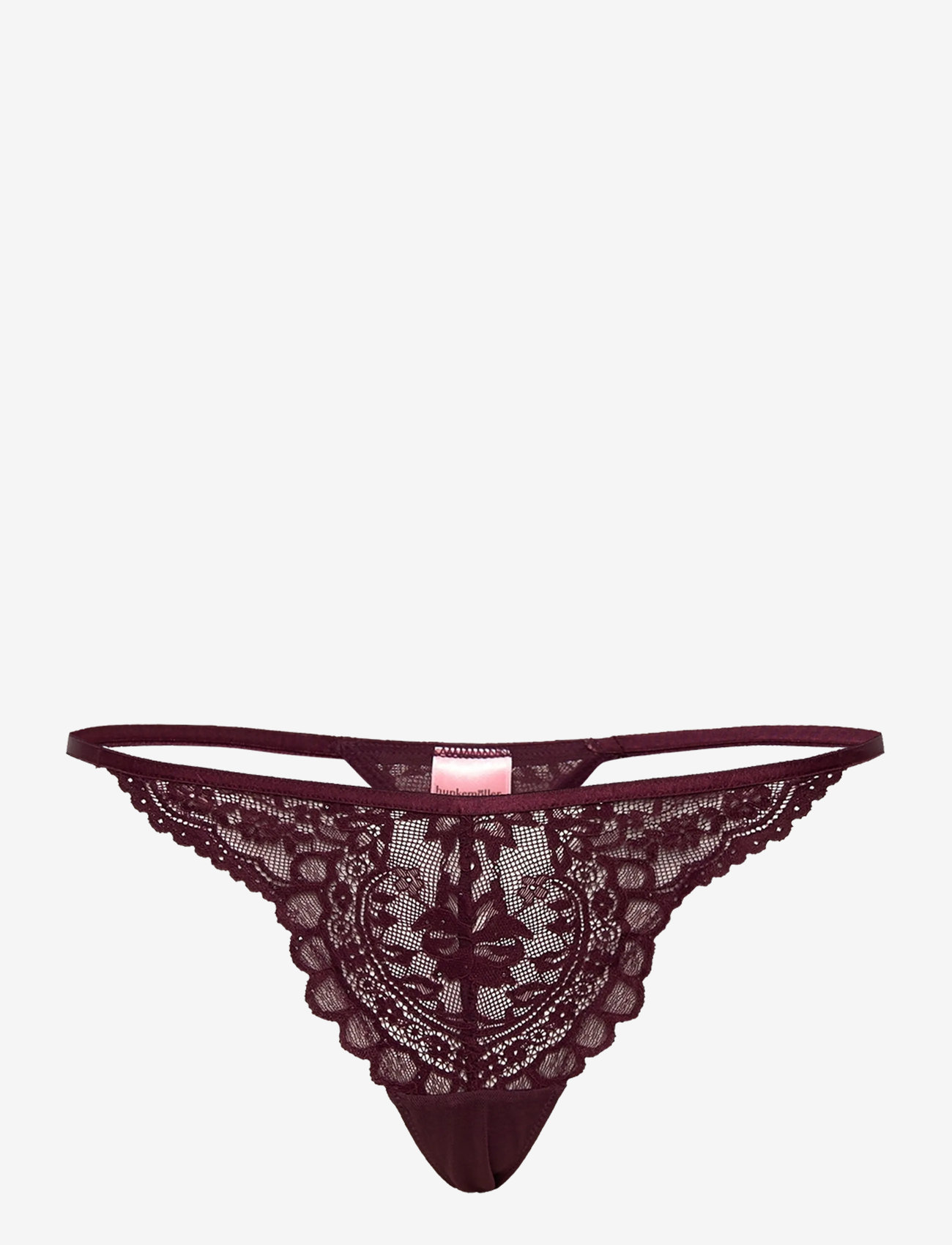 Hunkemöller - ISADORA BABYDOLL SET - zinfandel - 2