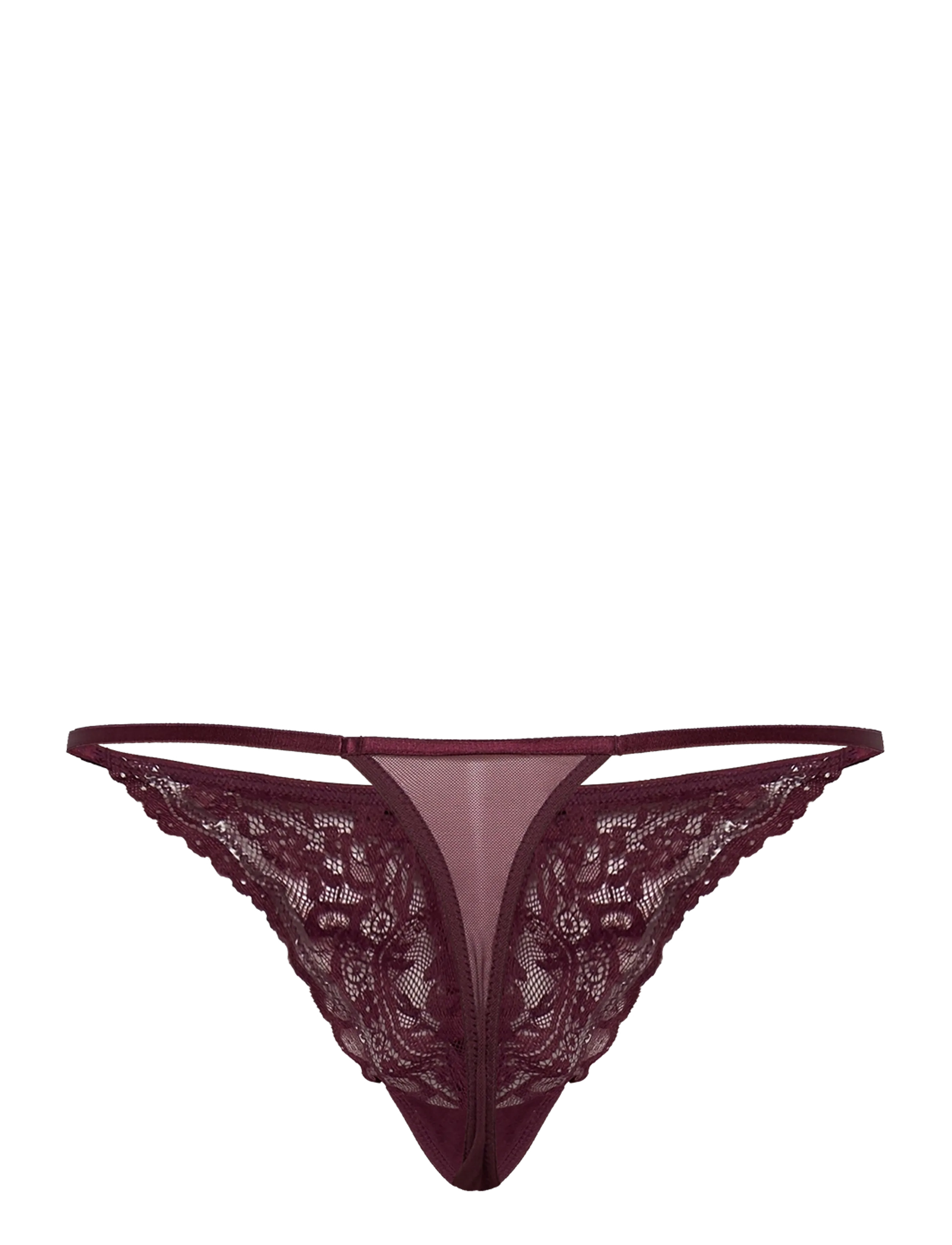 Hunkemöller - ISADORA BABYDOLL SET - zinfandel - 3
