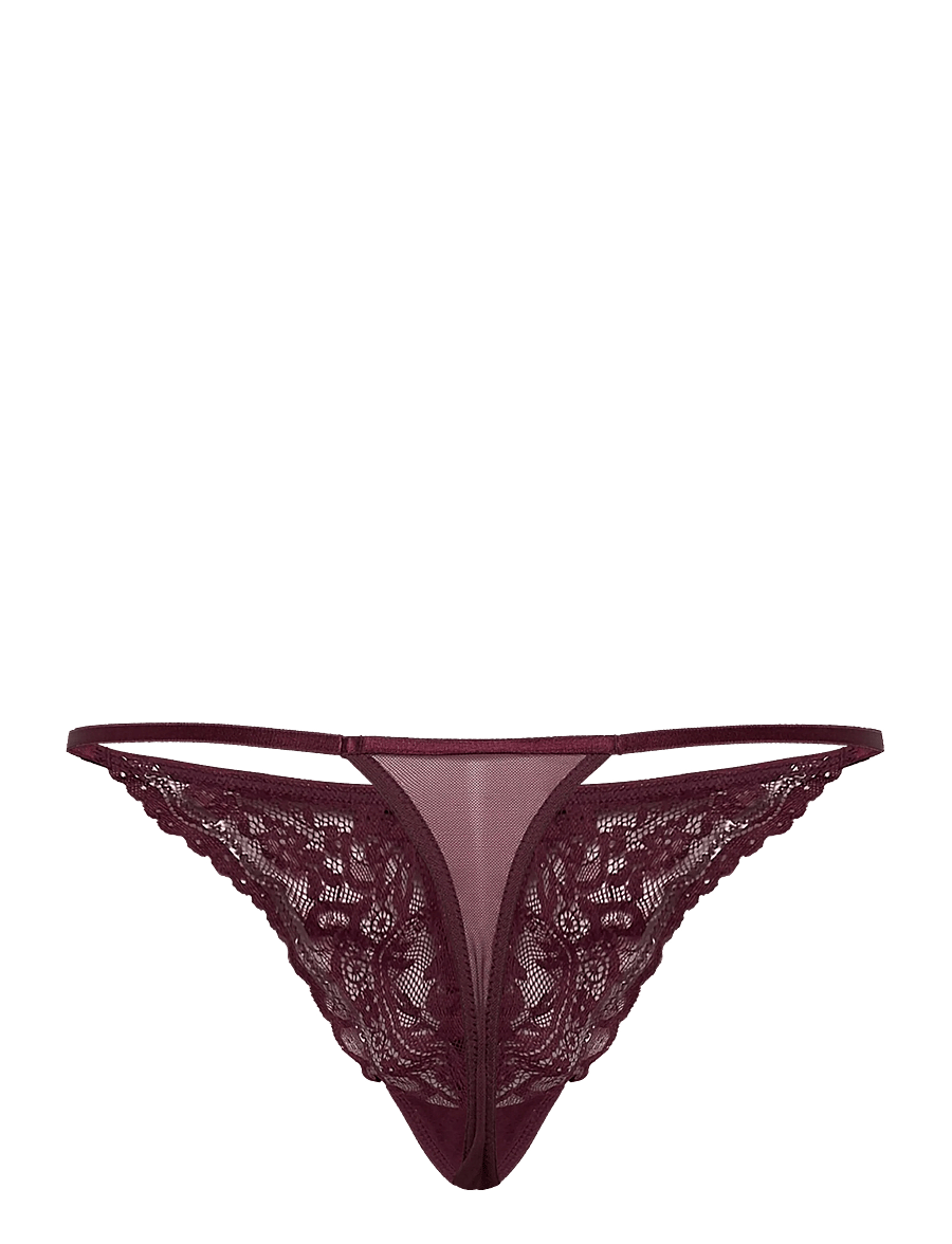 Hunkemöller - ISADORA BABYDOLL SET - zinfandel - 3