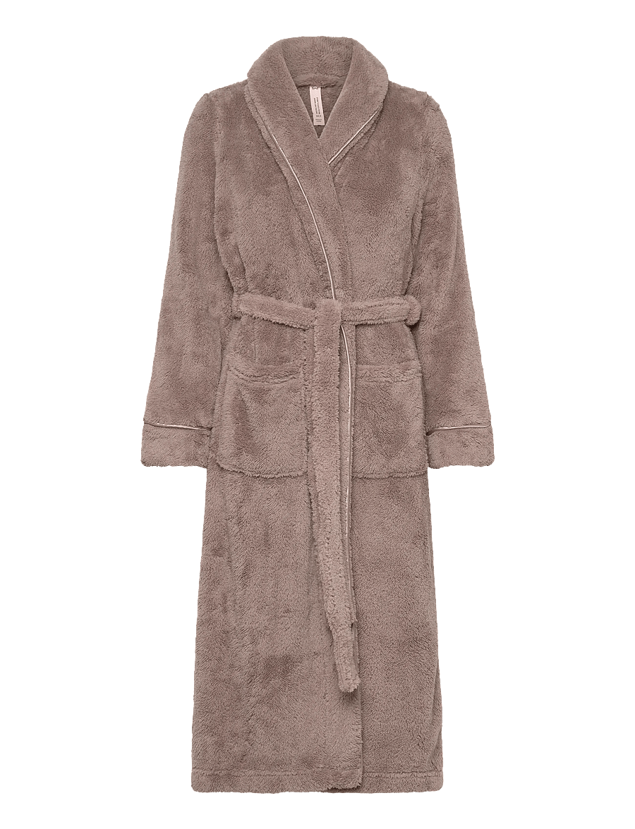 Hunkemöller - Robe Long Fluffy Fleece - everyday style - etherea - 0