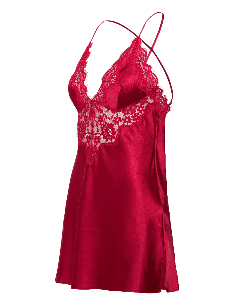 Hunkemöller - SD SATIN MYA - nattlinnen - chili pepper - 2