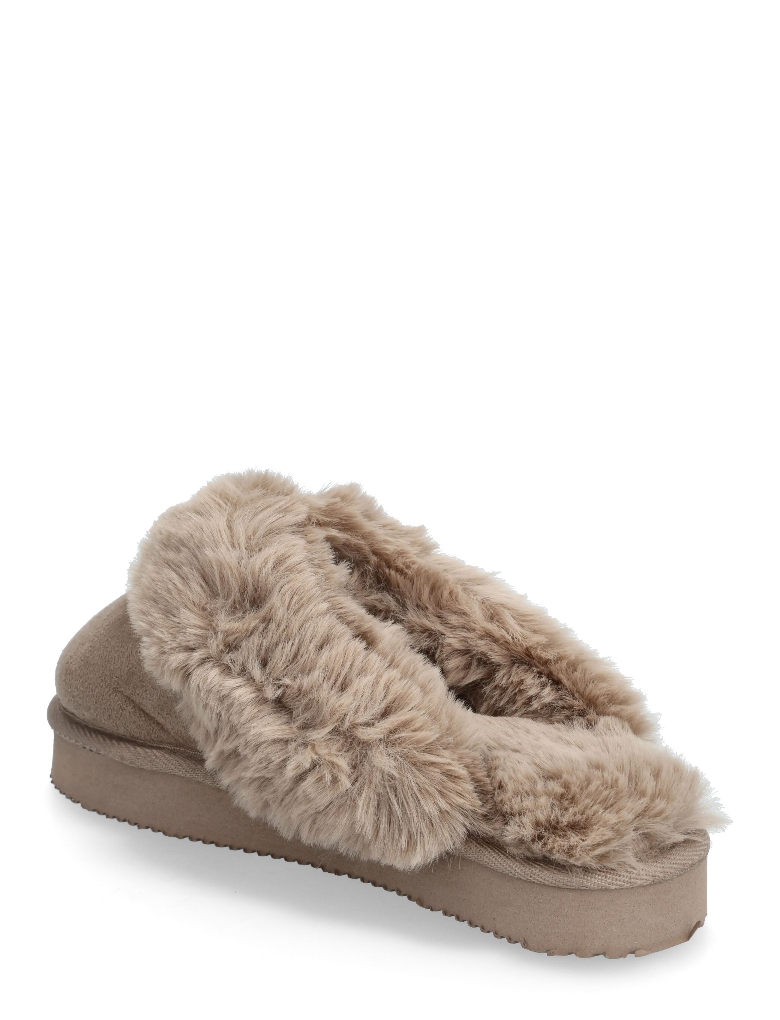 Hunkemöller - LAURA FAKE FUR MULE - alltags-style - string - 2