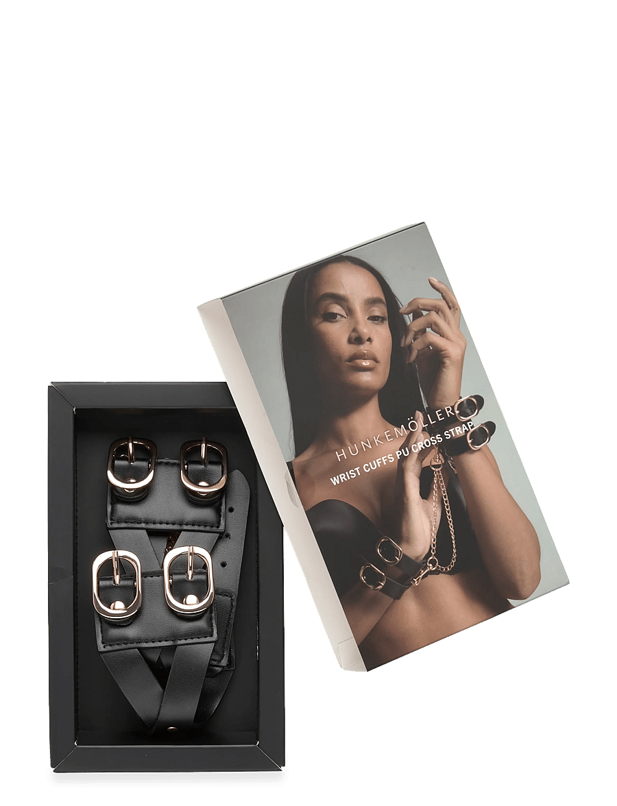 Hunkemöller - Wristcuffs Cross Straps - kettingarmbanden - caviar - 2