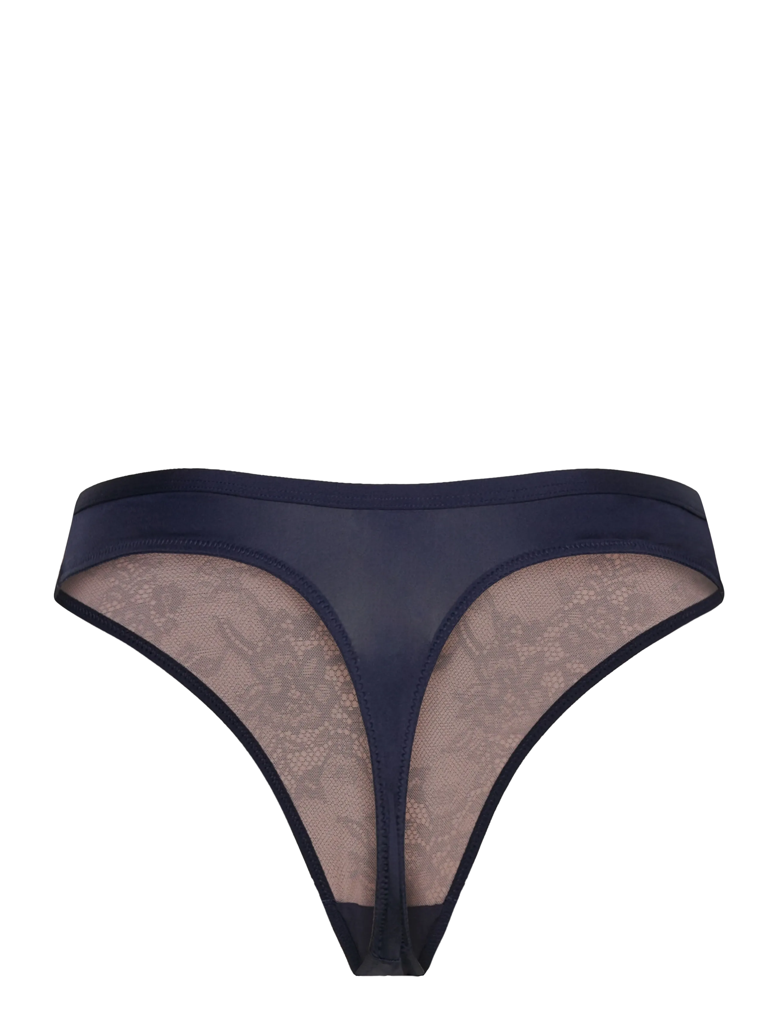 Hunkemöller - LEA LACE STRING R - die niedrigsten preise - peacoat - 1