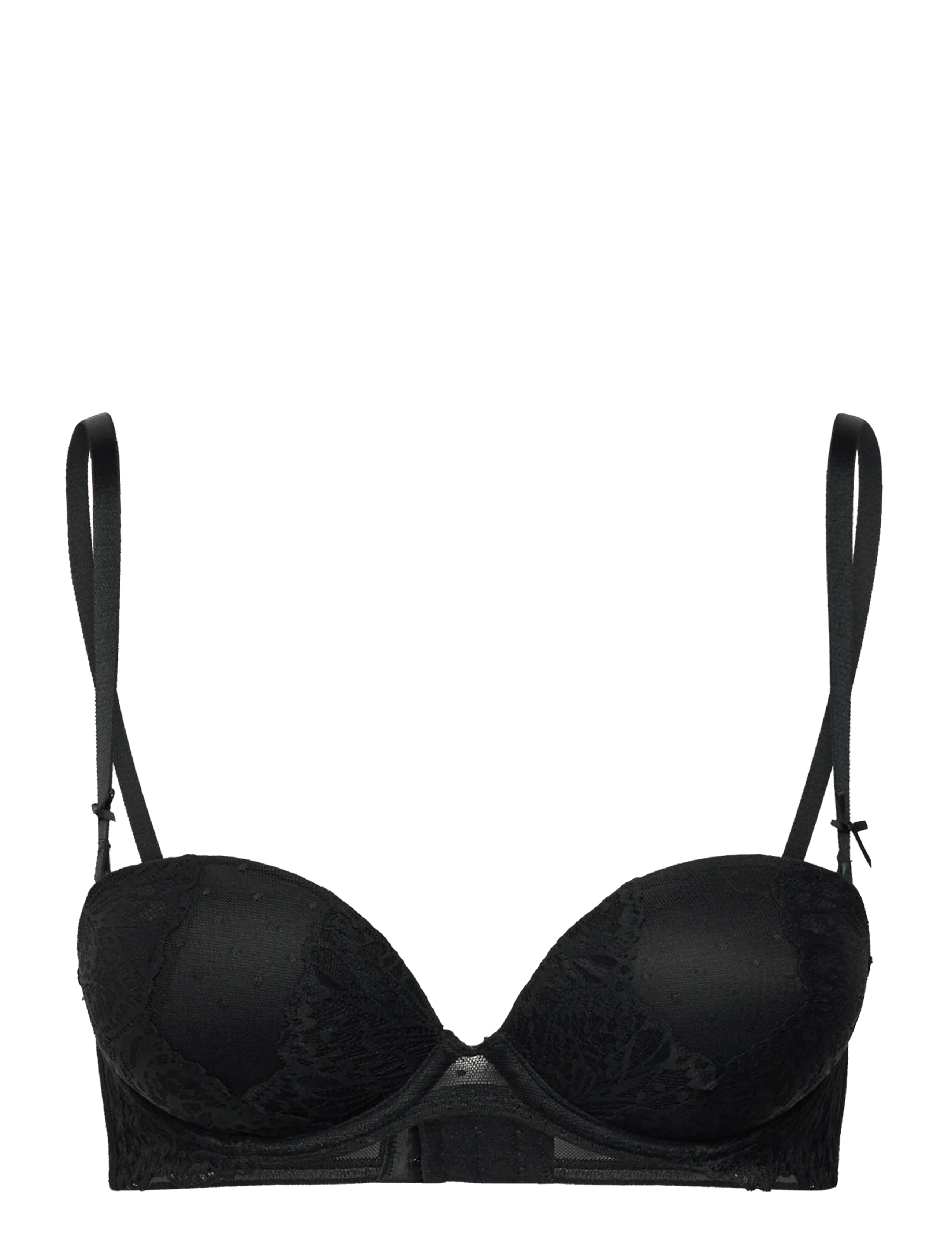 Hunkemöller POSIE PB MAX STR - Halterlose BHs - CAVIAR / black