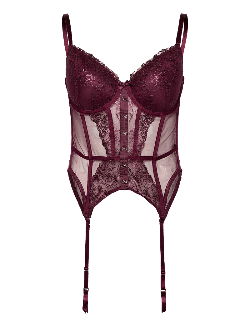 Hunkemöller - HOLLIE PD BUSTIER - bügellose bhs - fig - 0