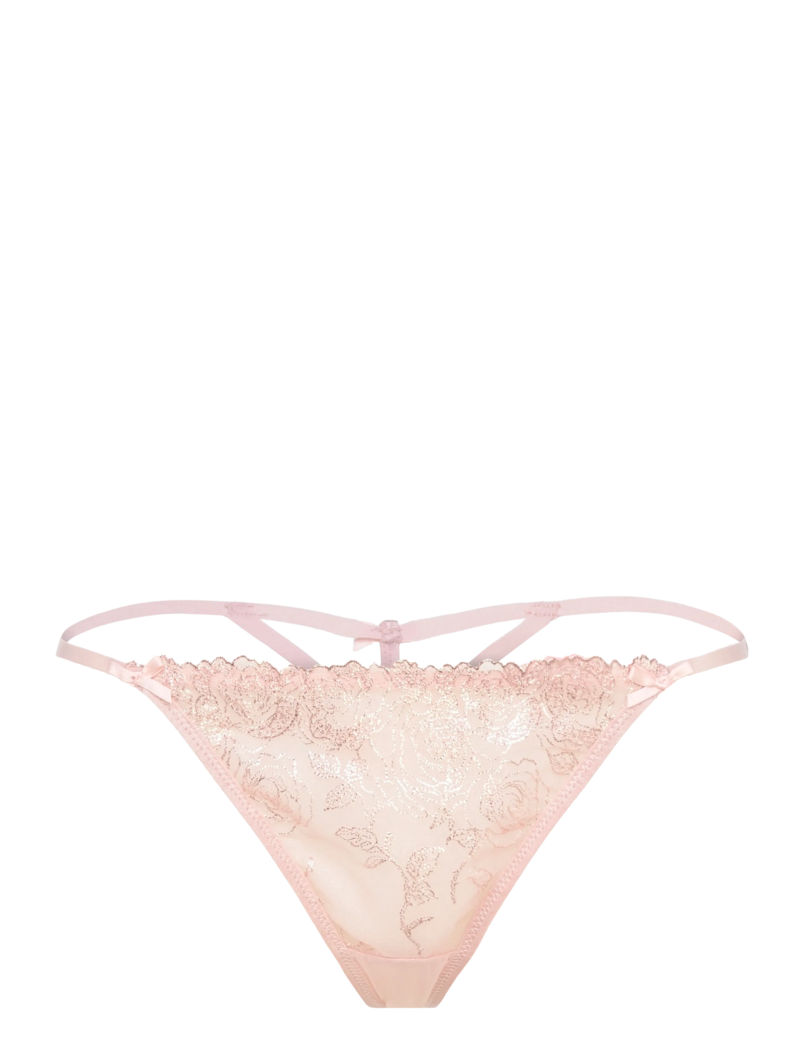 Hunkemöller HOLLIE HL STRING TR - Slips - ROSE SMOKE / pink/rose