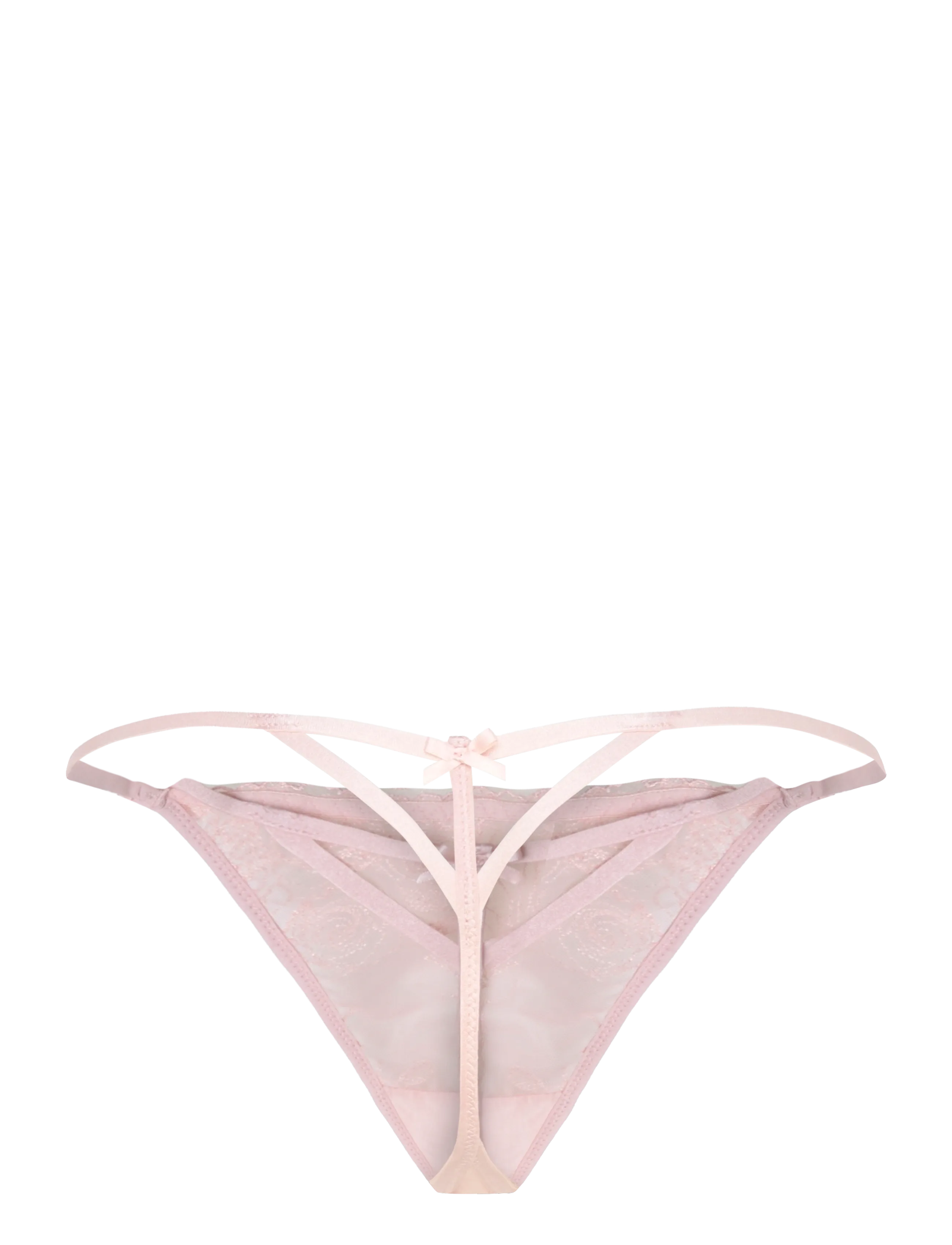 Hunkemöller - HOLLIE HL STRING TR - rose smoke - 1