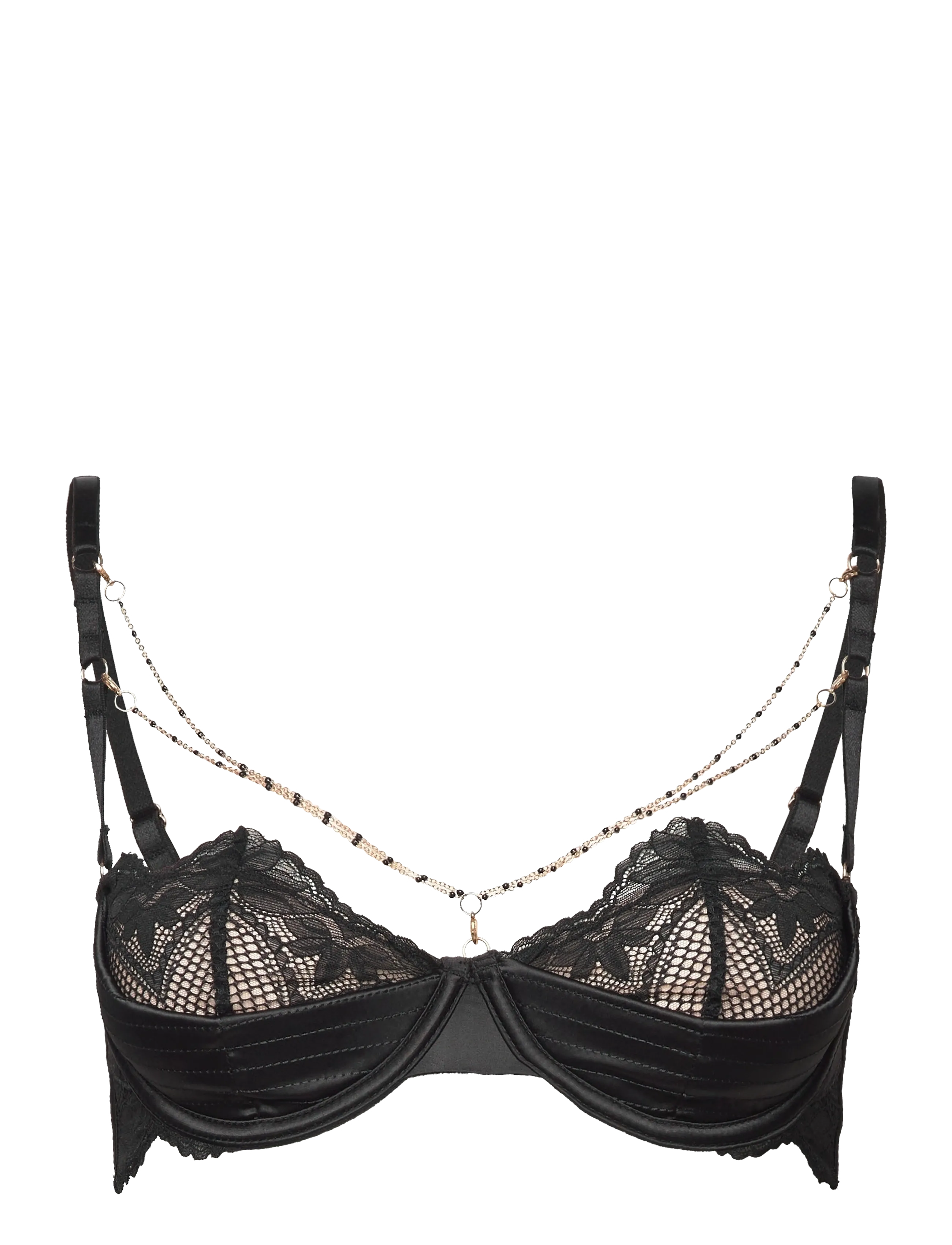Hunkemöller BELLADONNA PD - Hunkemöller - CAVIAR / black
