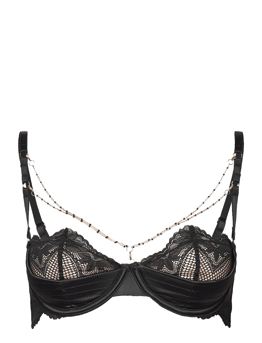 Hunkemöller - BELLADONNA PD - bügel-bh - caviar - 0