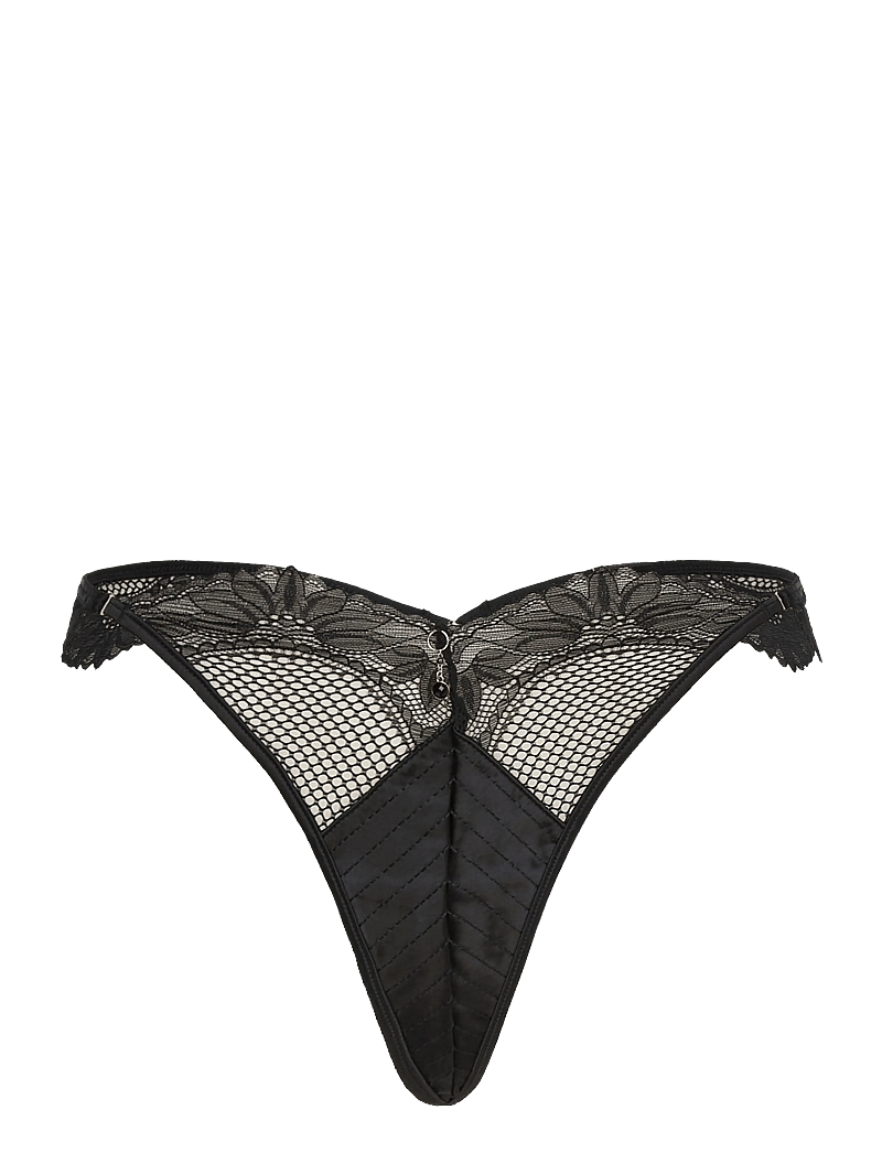 Hunkemöller - BELLADONNA HL T STR - string - caviar - 0