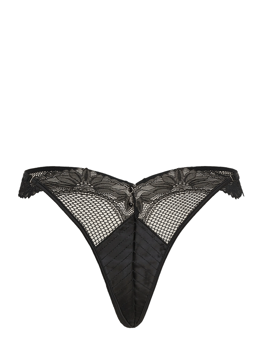 Hunkemöller - BELLADONNA HL T STR - stringi - caviar - 0