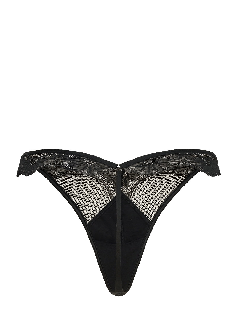 Hunkemöller - BELLADONNA HL T STR - string - caviar - 1