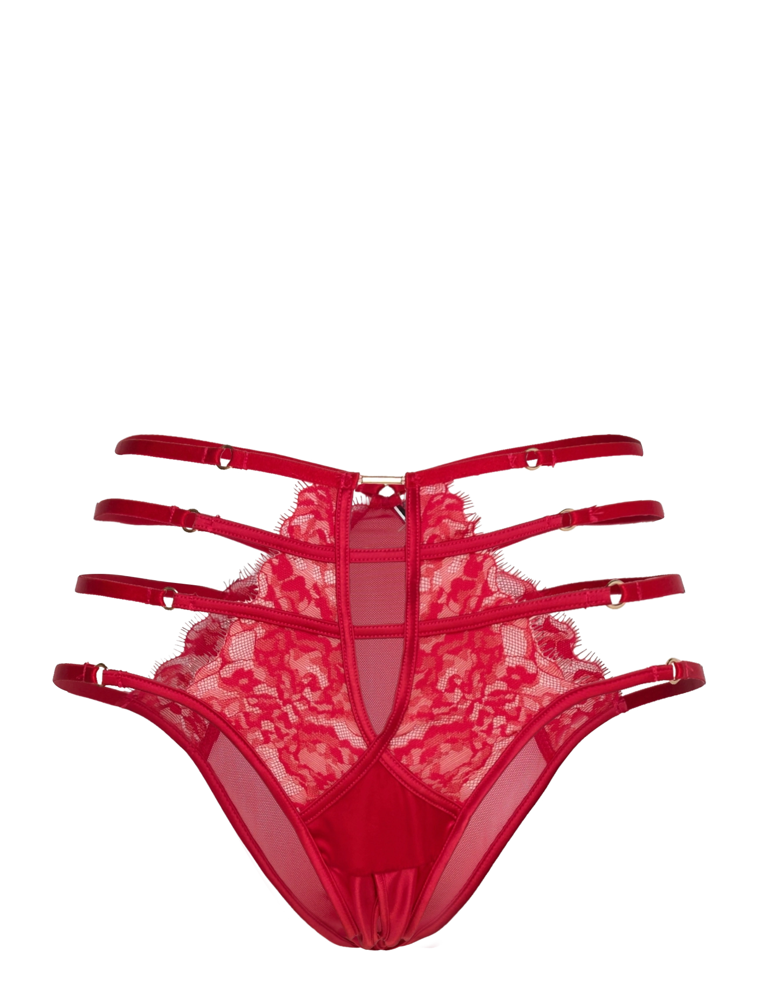 Hunkemöller NOEKI HW HL BRAZILIAN - Trusser - CHILI PEPPER / red