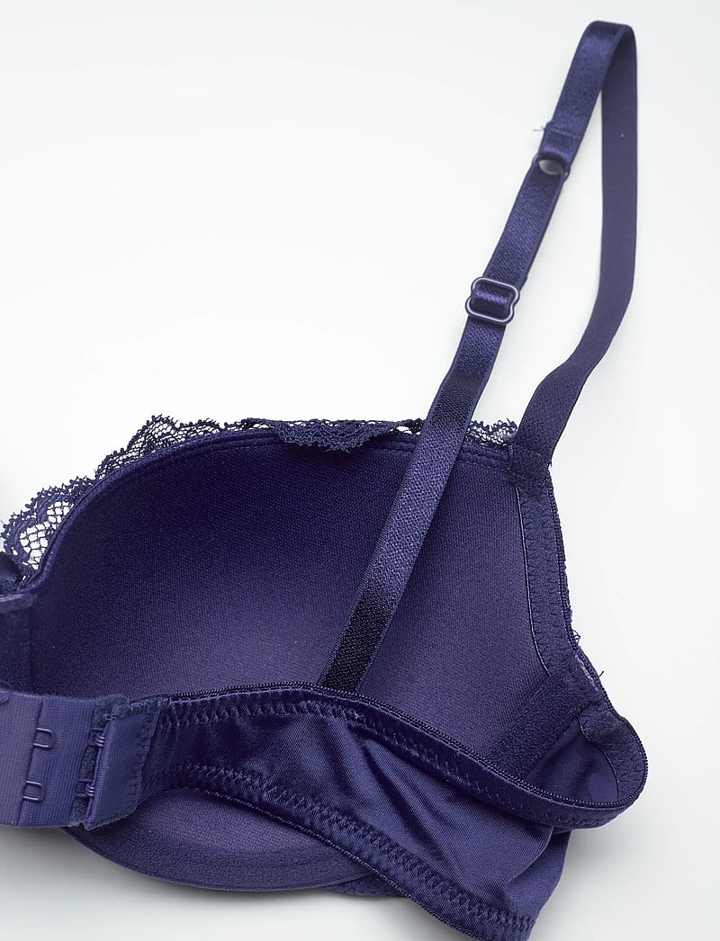 Hunkemöller - LACE & SHINE PD - push up bras - twilight blue - 3