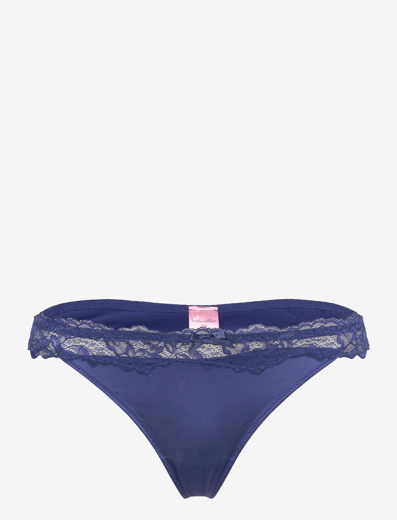 Hunkemöller - LACE & SHINE STRING R - stringid - twilight blue - 0