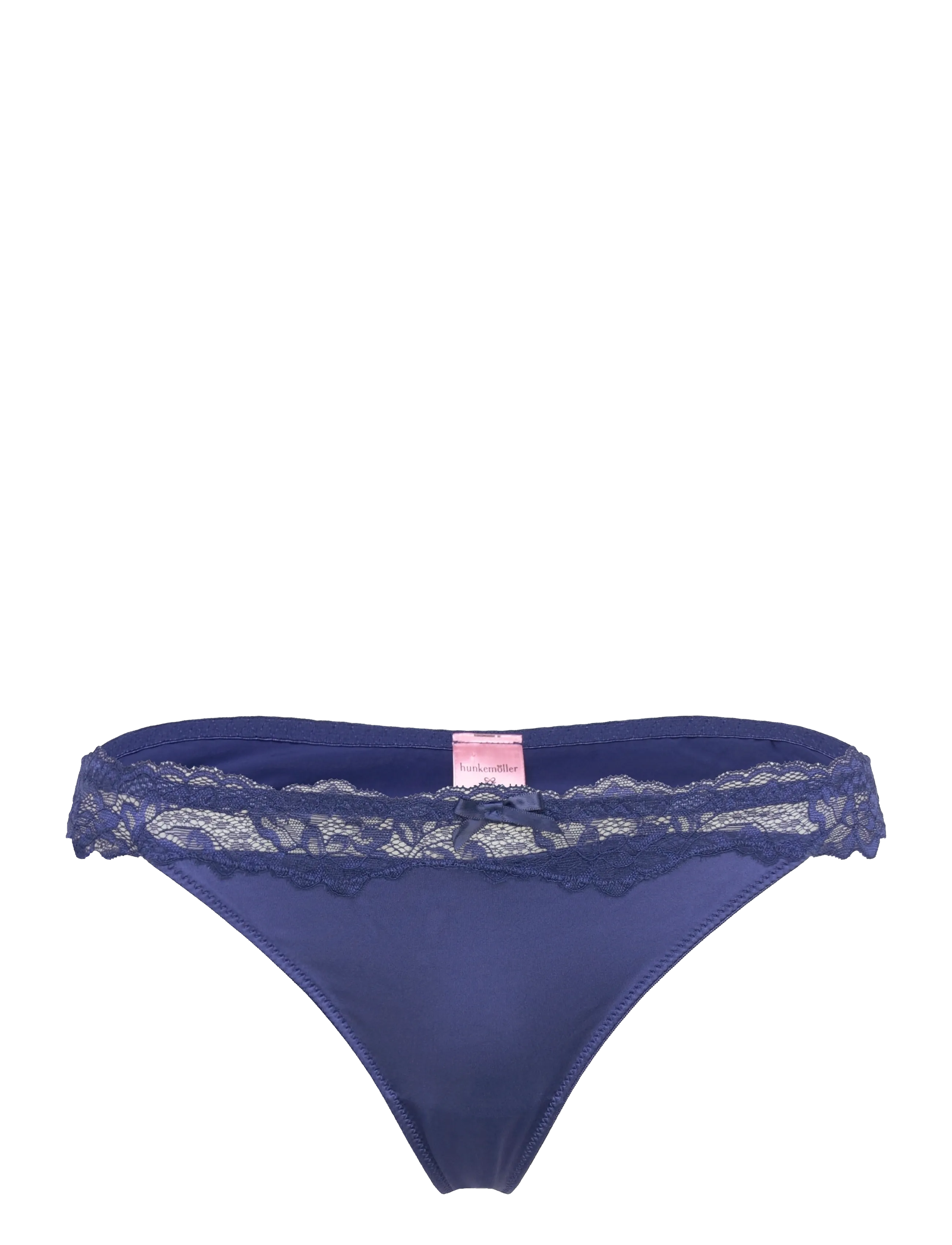Hunkemöller LACE & SHINE STRING R - Slips - TWILIGHT BLUE / navy