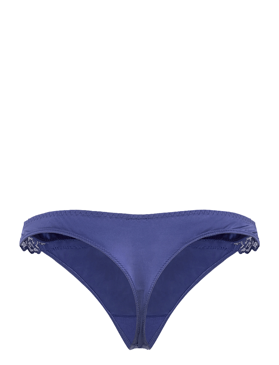 Hunkemöller - LACE & SHINE STRING R - strings - twilight blue - 1