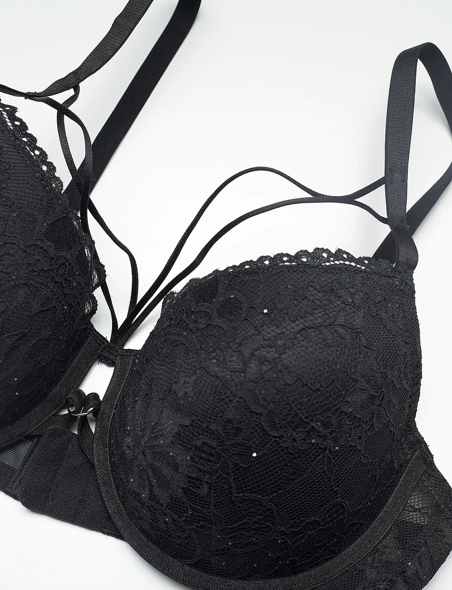Hunkemöller - SABRINA PD - bh:ar med bygel - caviar - 2