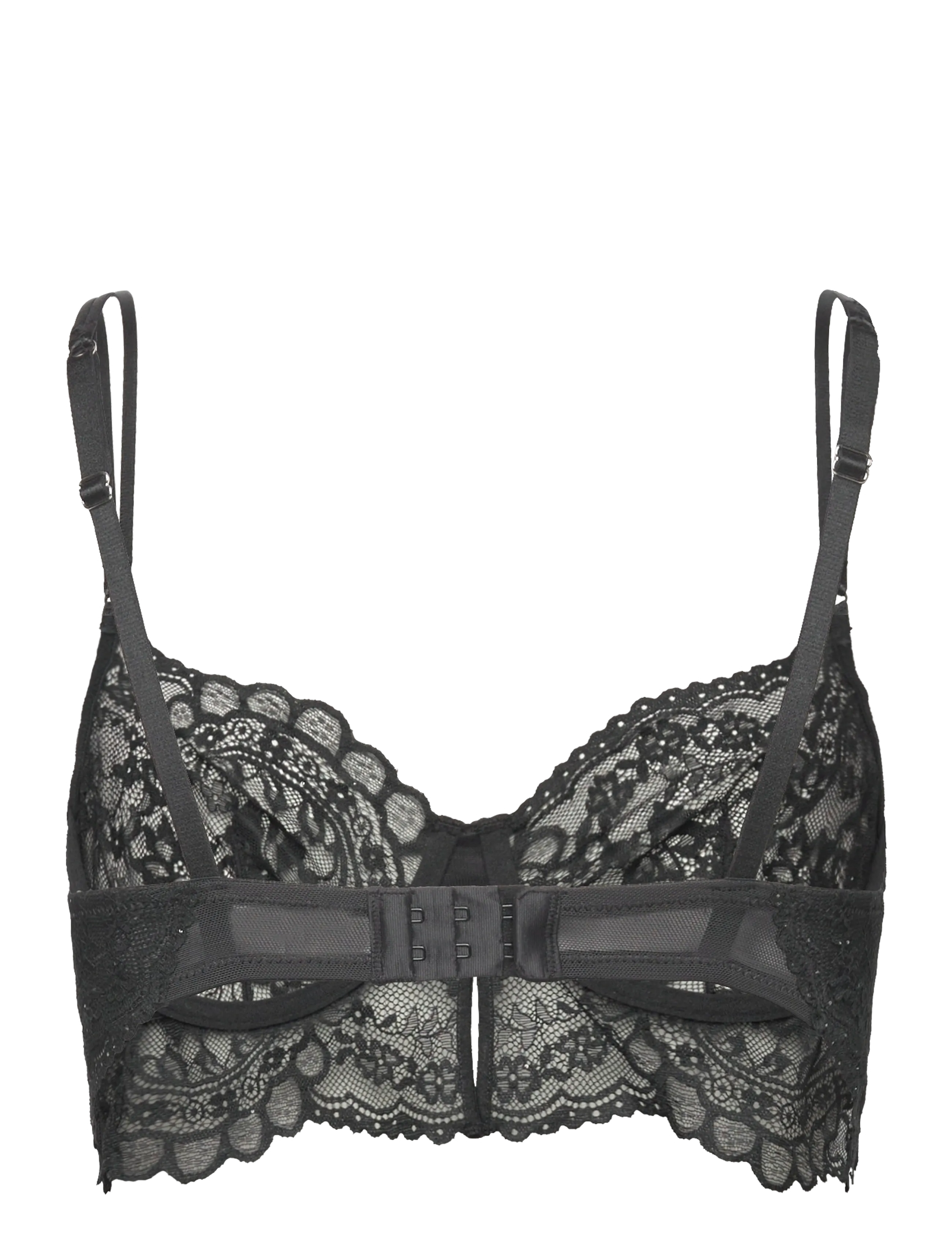 Hunkemöller - SABRINA UD LL - bøjle-bh’er - caviar - 1
